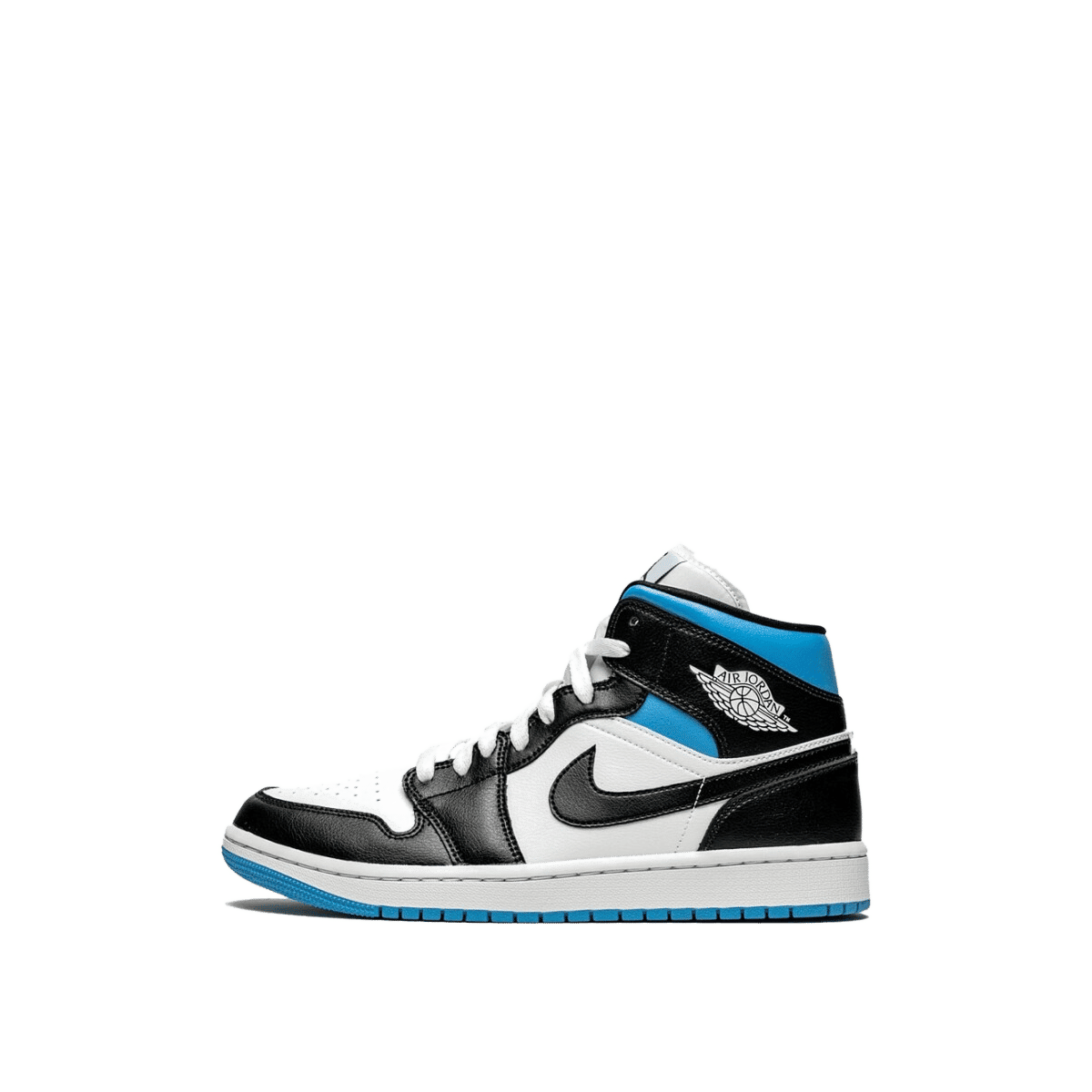 Jordan 1 Mid University Black White (W)