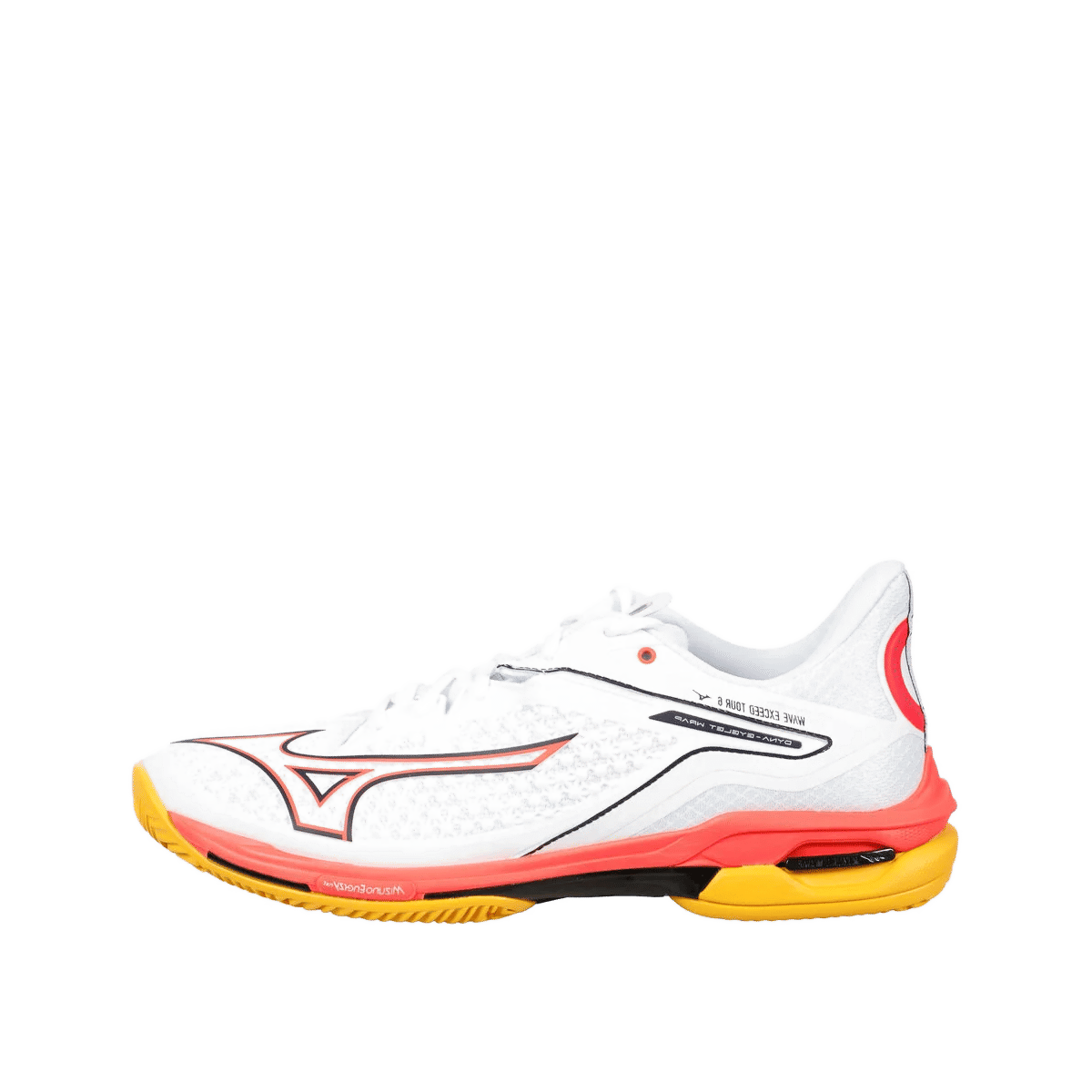 Mizuno Wave Exceed Tour 6 CC "White/Fiery Coral 2/Citrus" | 61GC247460