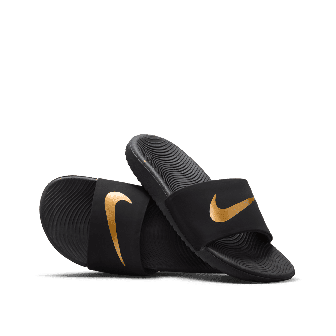 Nike Kawa Slide GS "Black Gold" | 819352-003