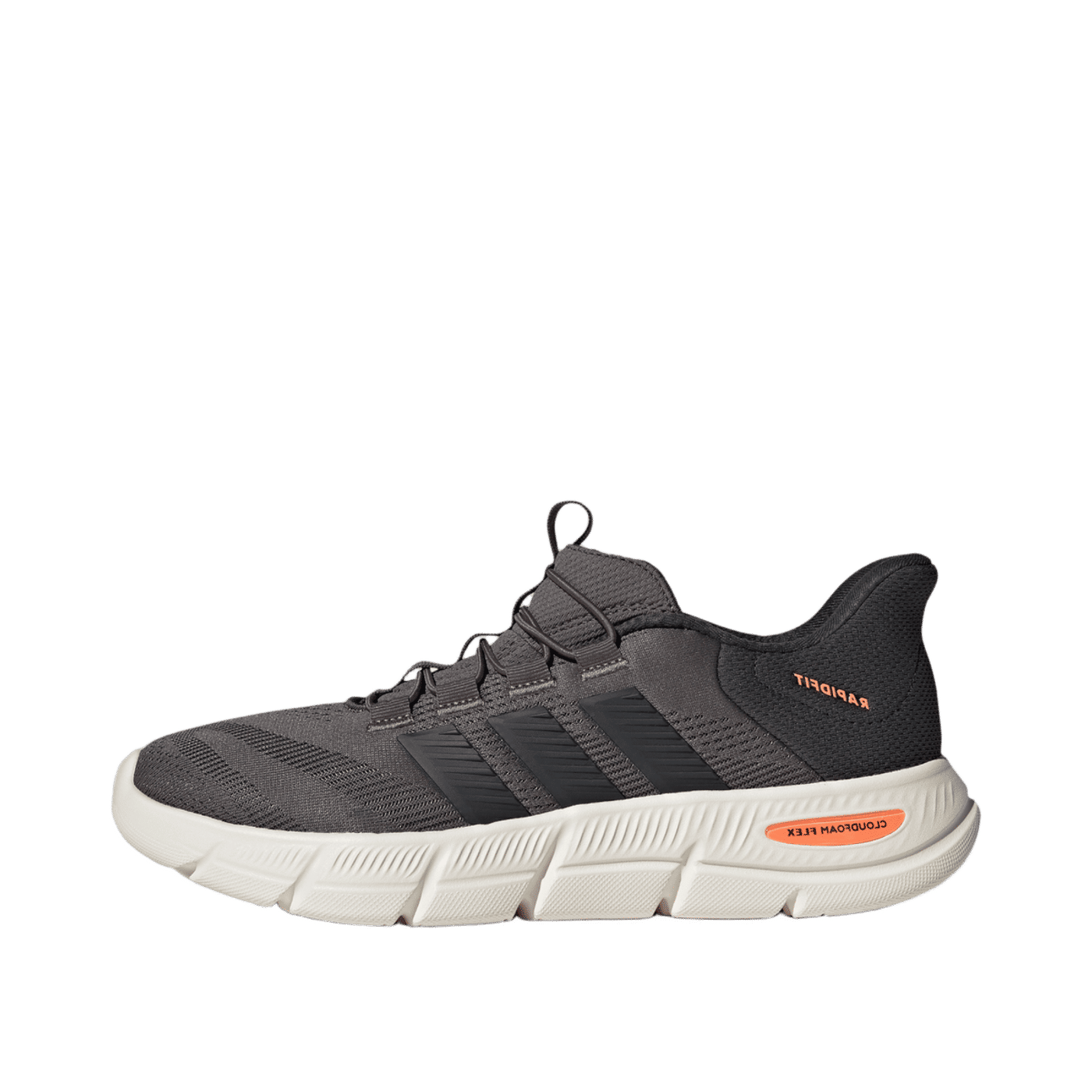 Adidas Cloudfoam Flex Rapidfit "Charcoal/Carbon/Lucid Orange" | KK3482