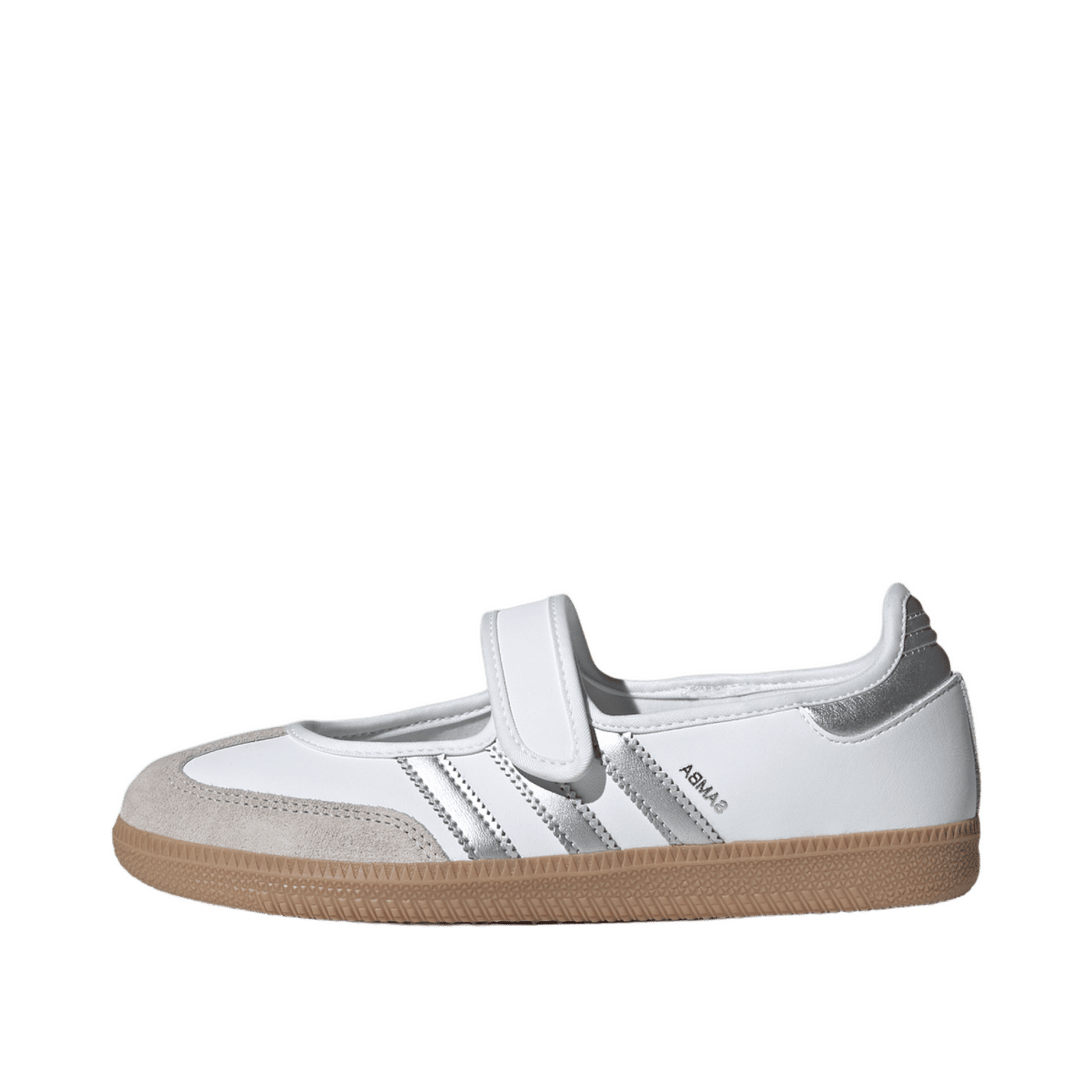 Adidas Samba OG "Cloud White / Silver Metallic / Gum" | KJ3785