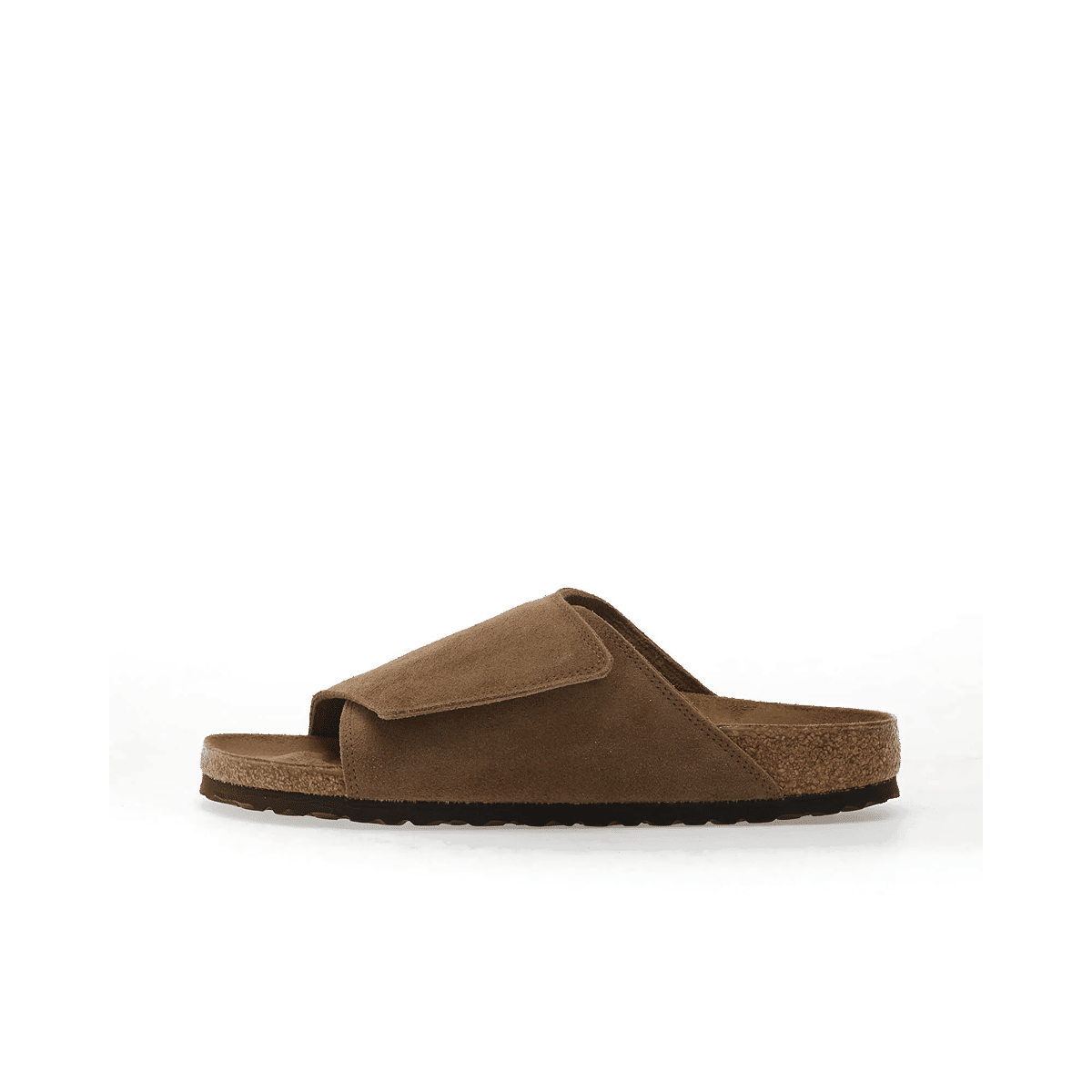 Birkenstock Solana VL Suede Leather "Dark Tea" Slide | 1031999