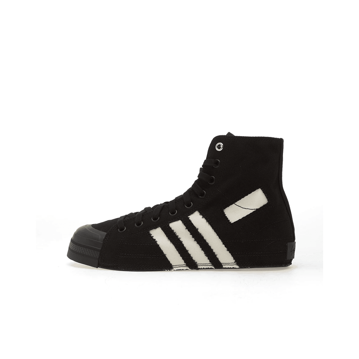 Y-3 Nizza Hi "Black/Off White" | KK3708