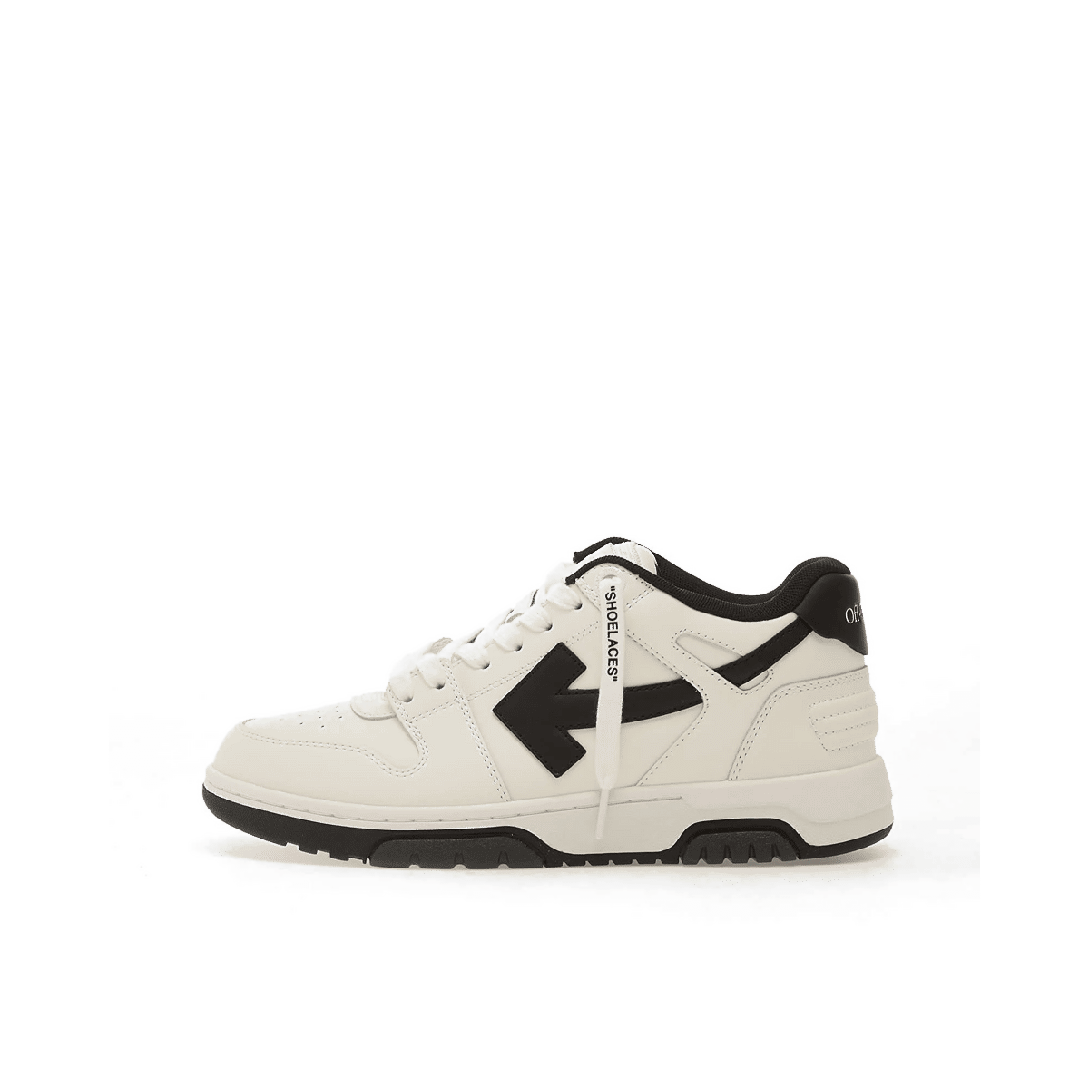 Off-White Wmns Out Of Office Calf Leather "White/Black" | OWIA259C99LEA0180110