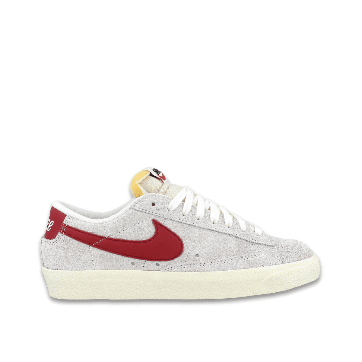 Nike Blazer Low '77 Vintage "Grey/Red" | FQ8060-100
