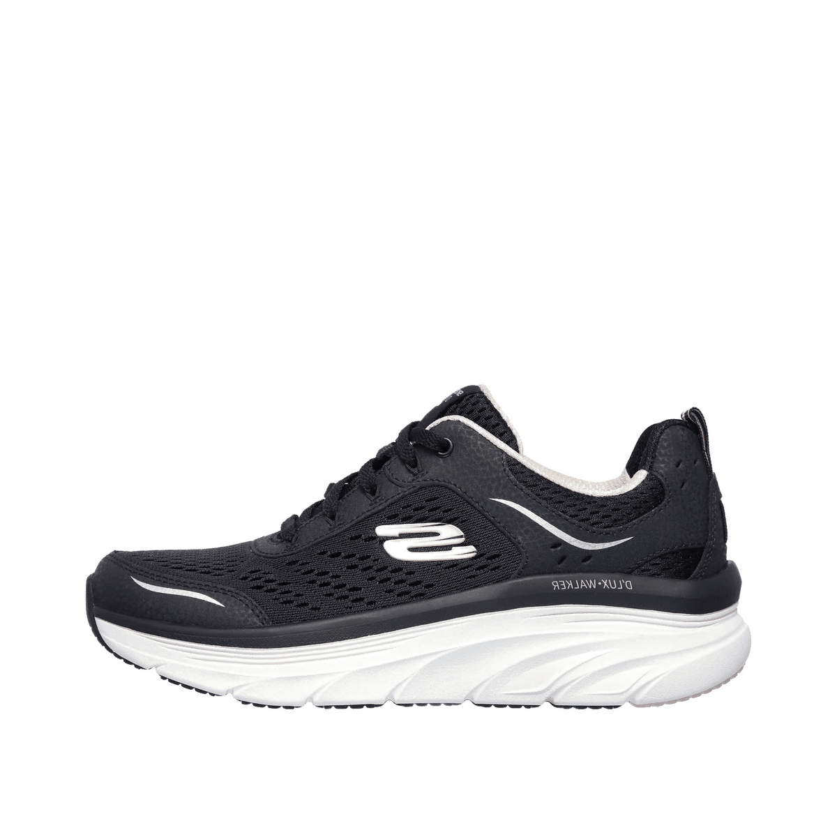 Skechers Relaxed Fit D'Lux Walker Infinite Motion "Black/Pink" | 149023BKPK
