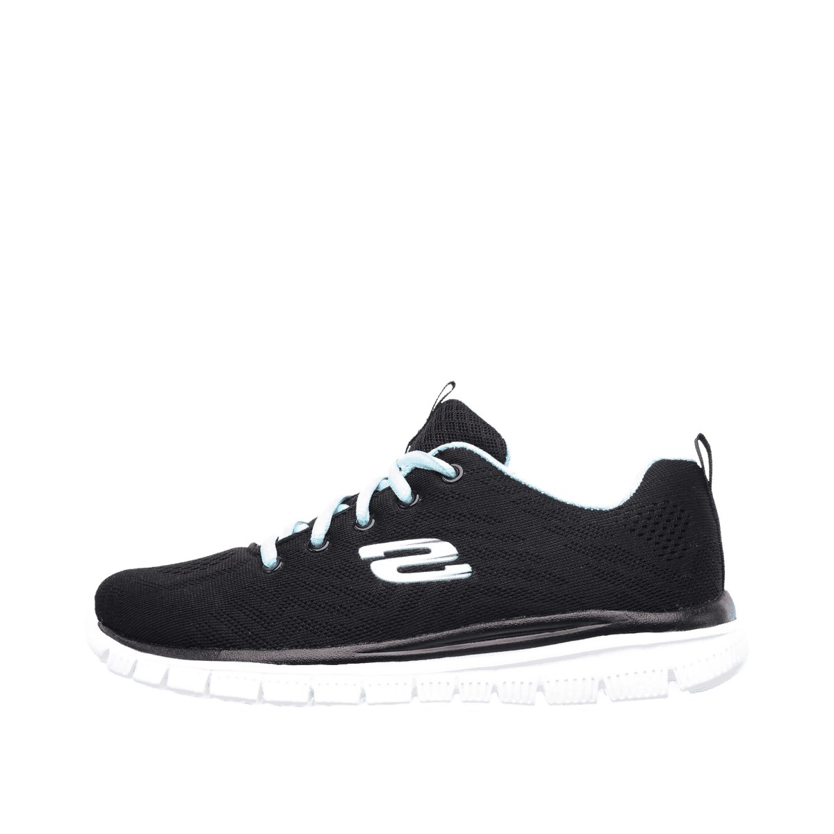 Skechers Graceful - Get Connected CM "Black/Turquoise" | 12615BKTQ
