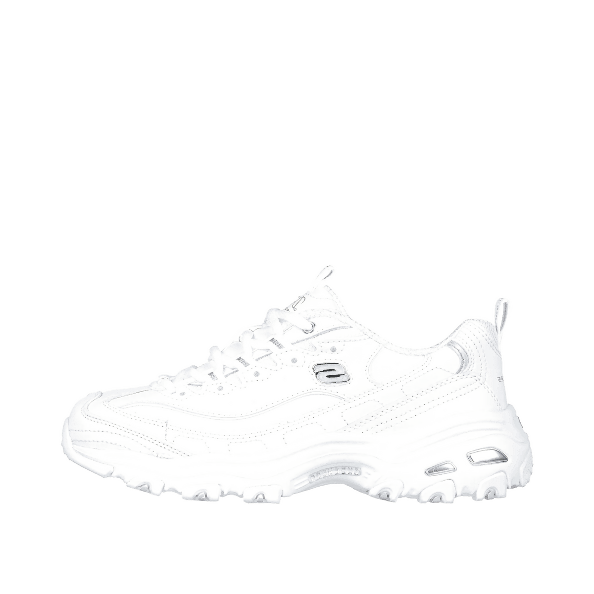 Skechers D'Lites - Fresh Start "White/Silver" | 11931WSL