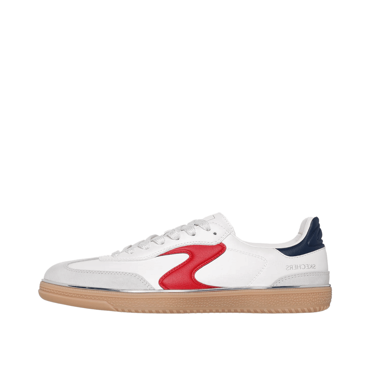 Skechers Hotshot - Living Luxe "White/Navy" | 185405WNVR