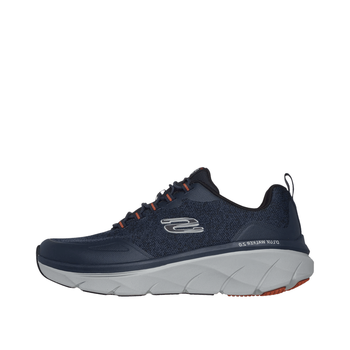 Skechers D'Lux Walker 2.0 Steadyway "Navy/Orange" | 232719NVOR