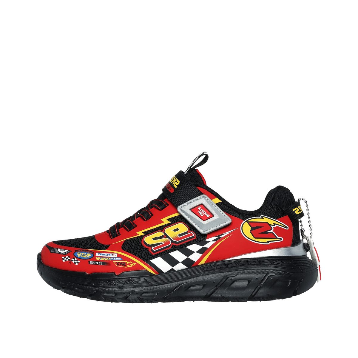 Skechers Skech Tracks "Black/Red" | 402303LBKRD