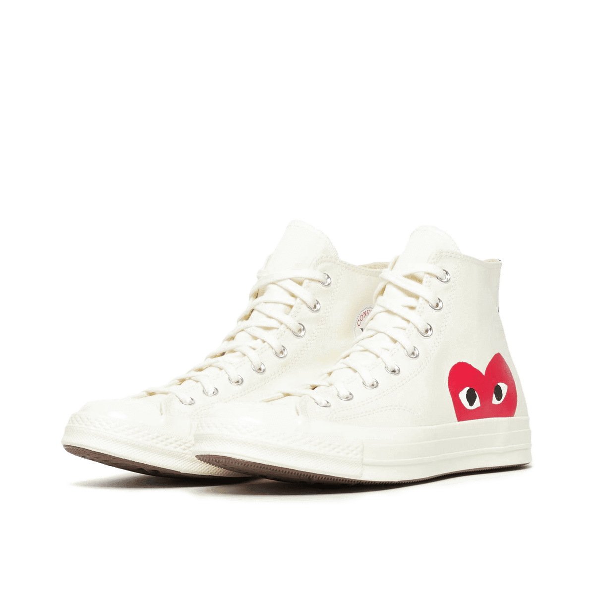 Comme des Garcons Play Chuck Taylor High "Beige" | P1K112WHT