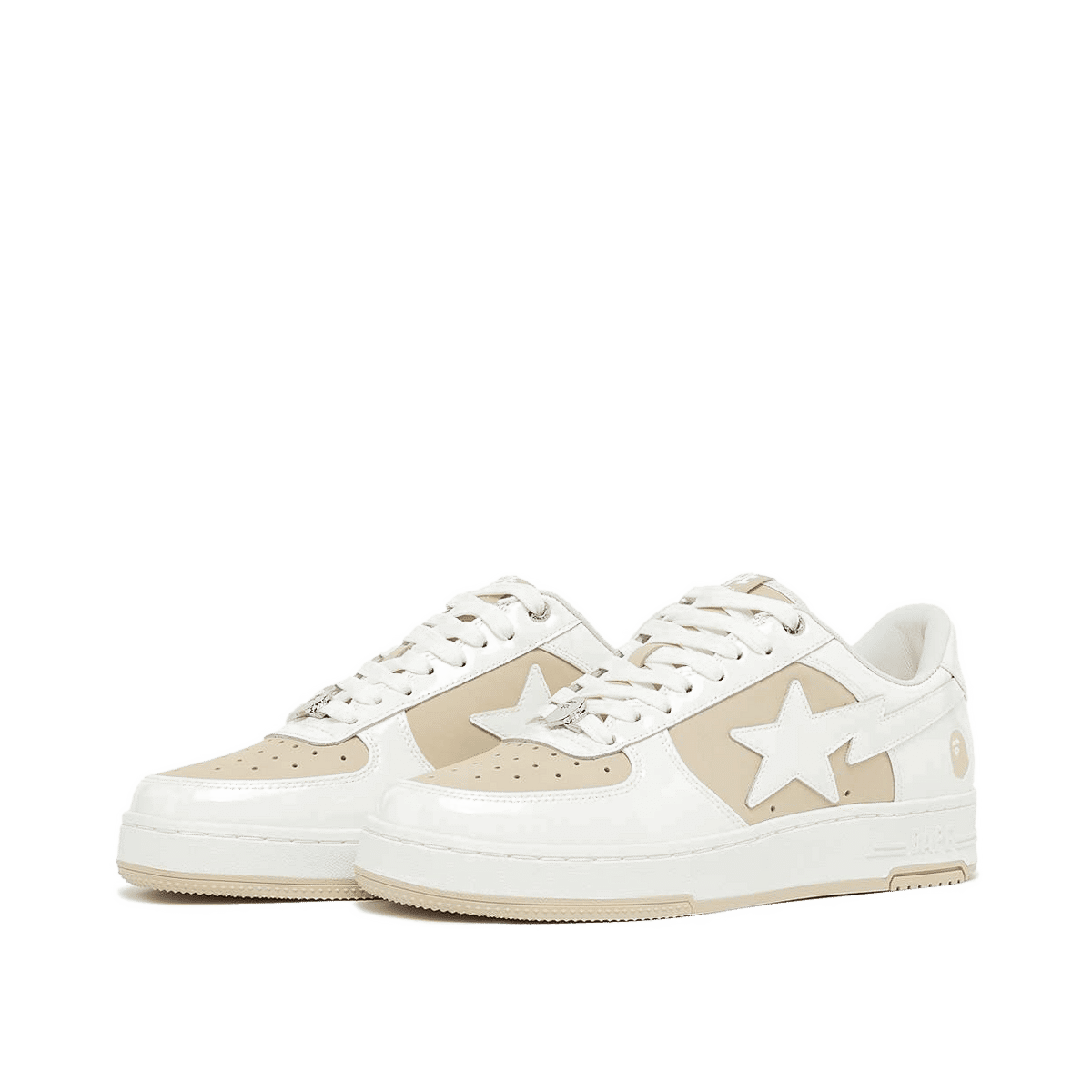 A Bathing Ape Wmns Bape Sta #6 L "Beige" | 001FWK802306LBEI