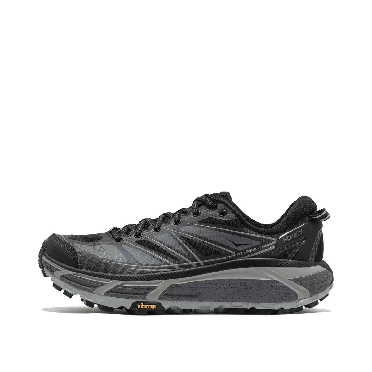 Hoka One One Mafate Speed 2 "Black/Castlerock" | 1126851BCSTL