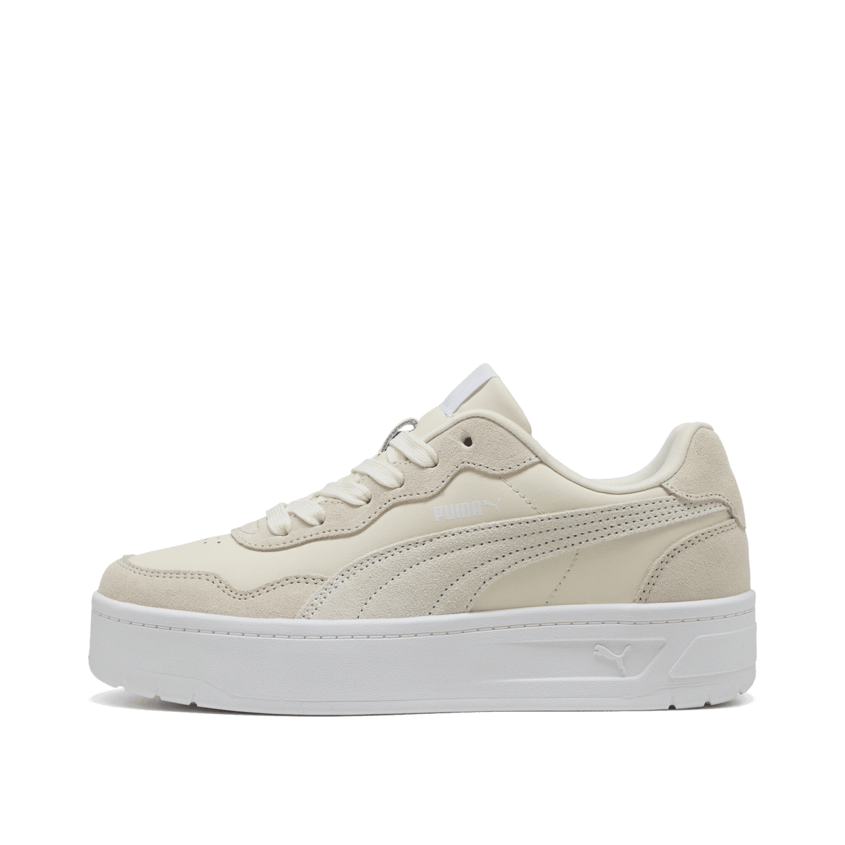 PUMA Court Lally Skye Suede "Frosted Ivory/White" | 400735-01