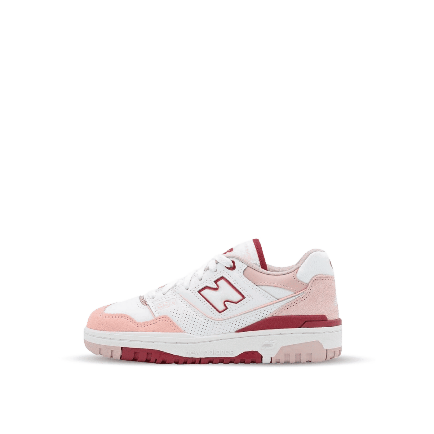 New Balance 550 White Scarlet (W)