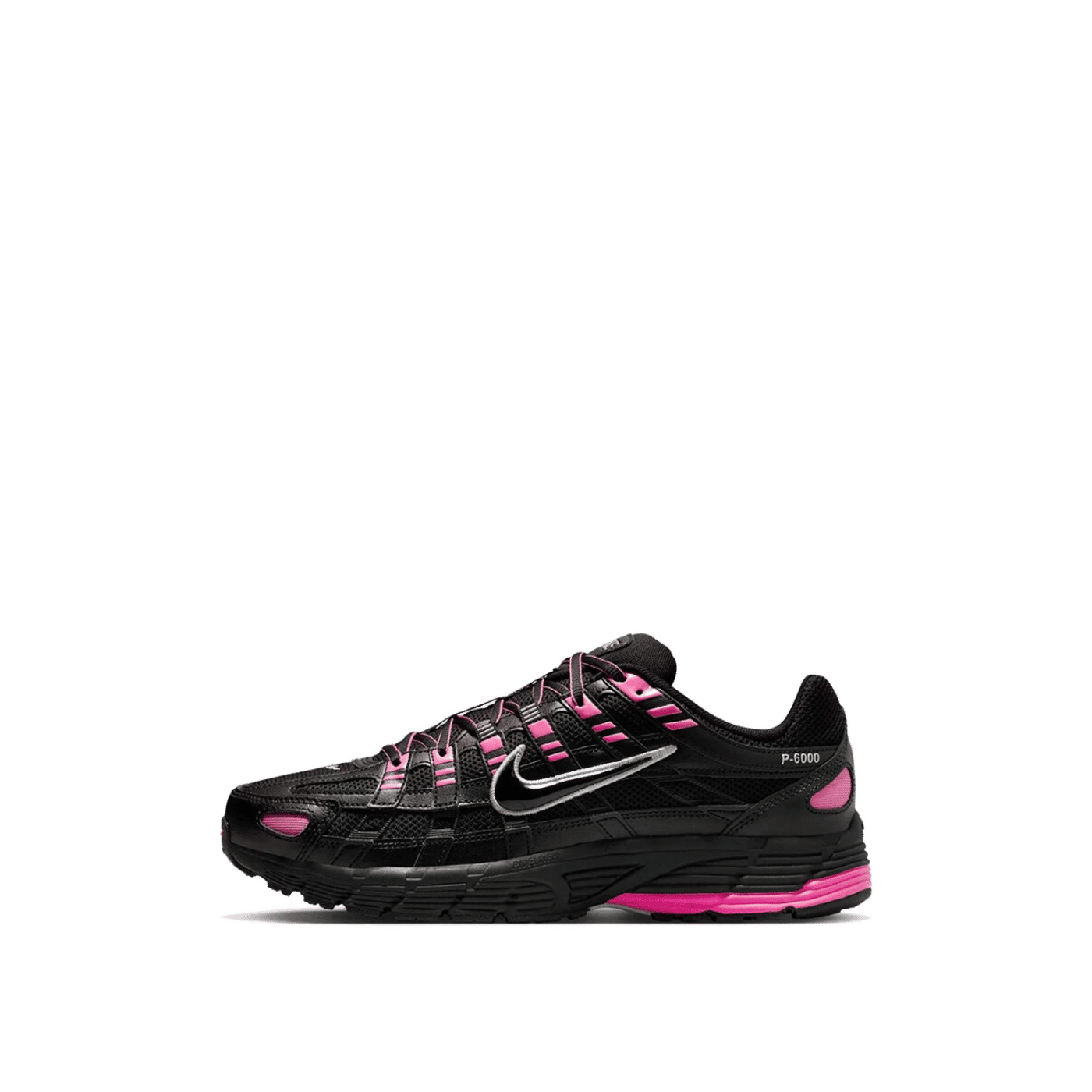Nike P-6000 "Pink Blast Metallic Silver Black" | CD6404-600