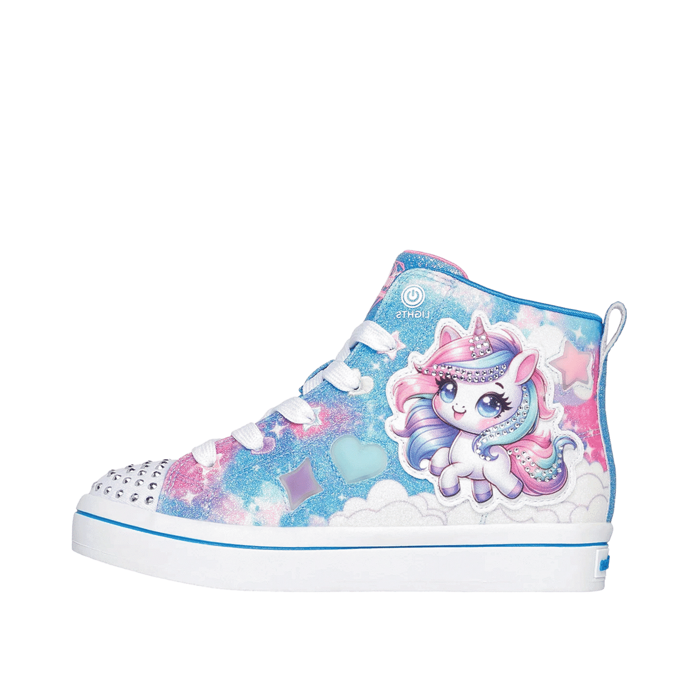 Skechers Twinkle Toes Twi-Lites 2.0 "Unicorn Glam" | 314378LBLMT