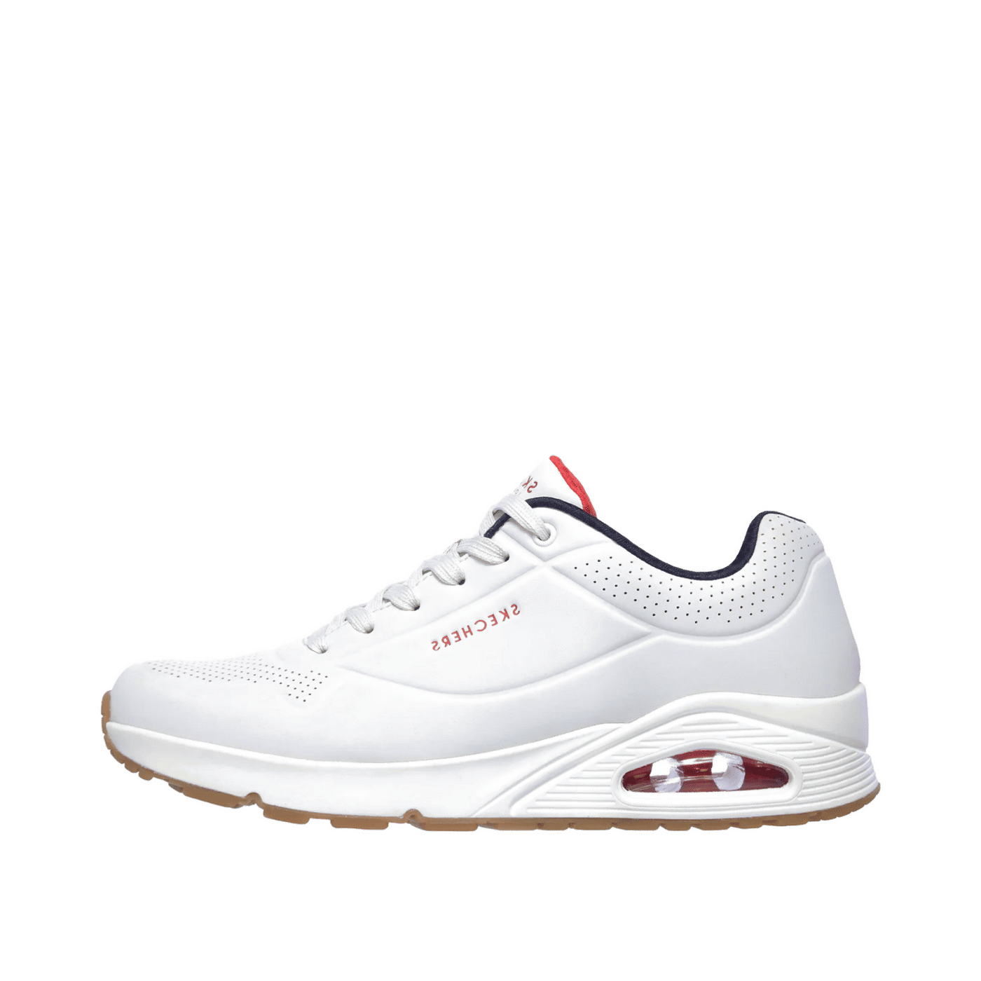 Skechers UNO - Stand On Air CM "White/Navy" | 52458WNVR