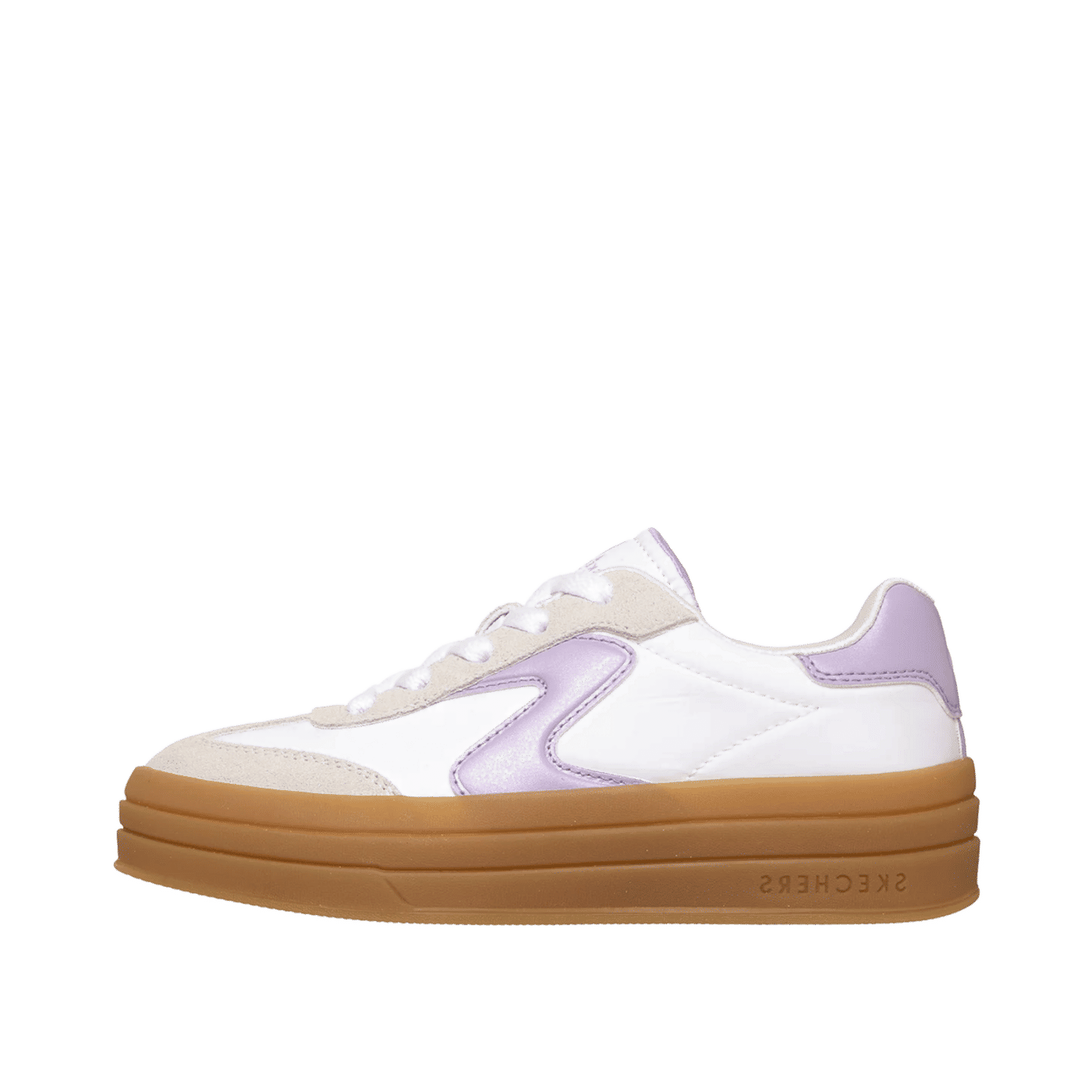 Skechers Zinger Lift - Homecoming Star "White/Lavender" | 310682LWLV