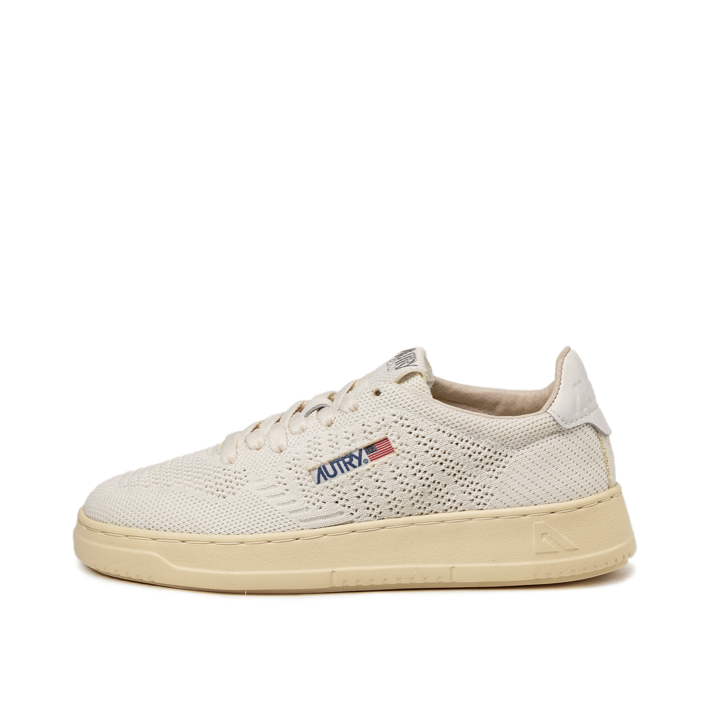 Autry Easeknit Low "White/Ivory" | EKLWKN08