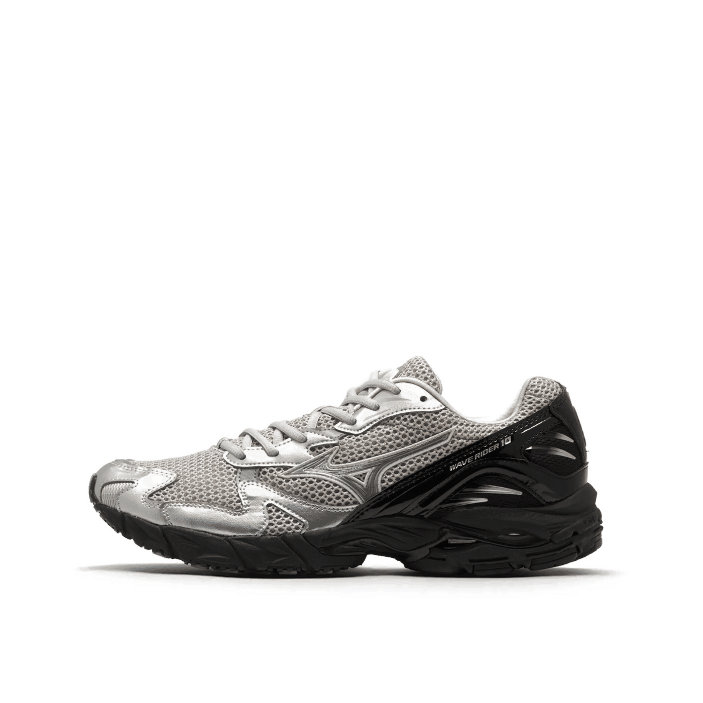 Mizuno Wave Rider 10 "Grey/Silver" | D1GA261602