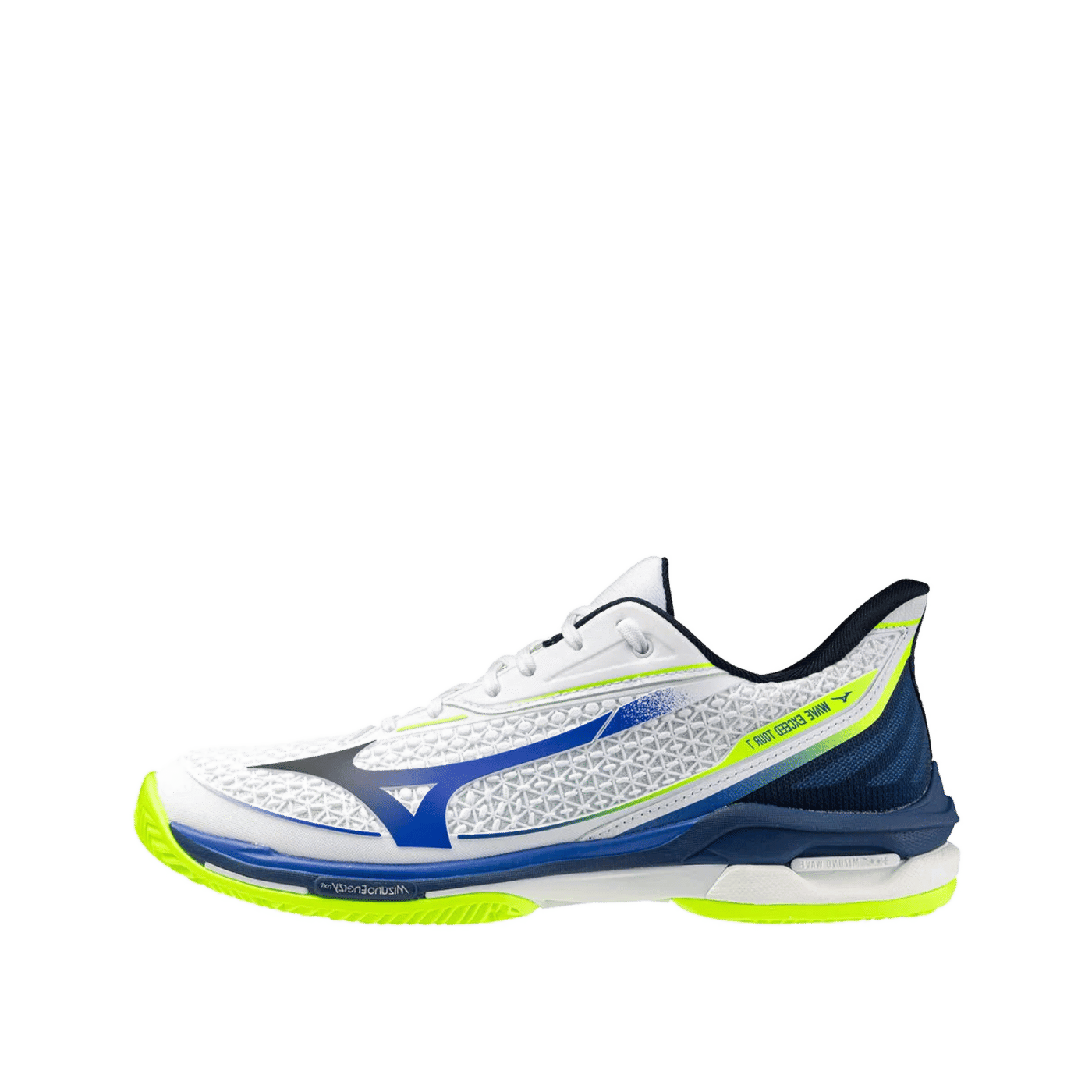 Mizuno WAVE EXCEED TOUR 7 CC "White/Dazzling Blue/Lightning Yellow" | 61GC267520