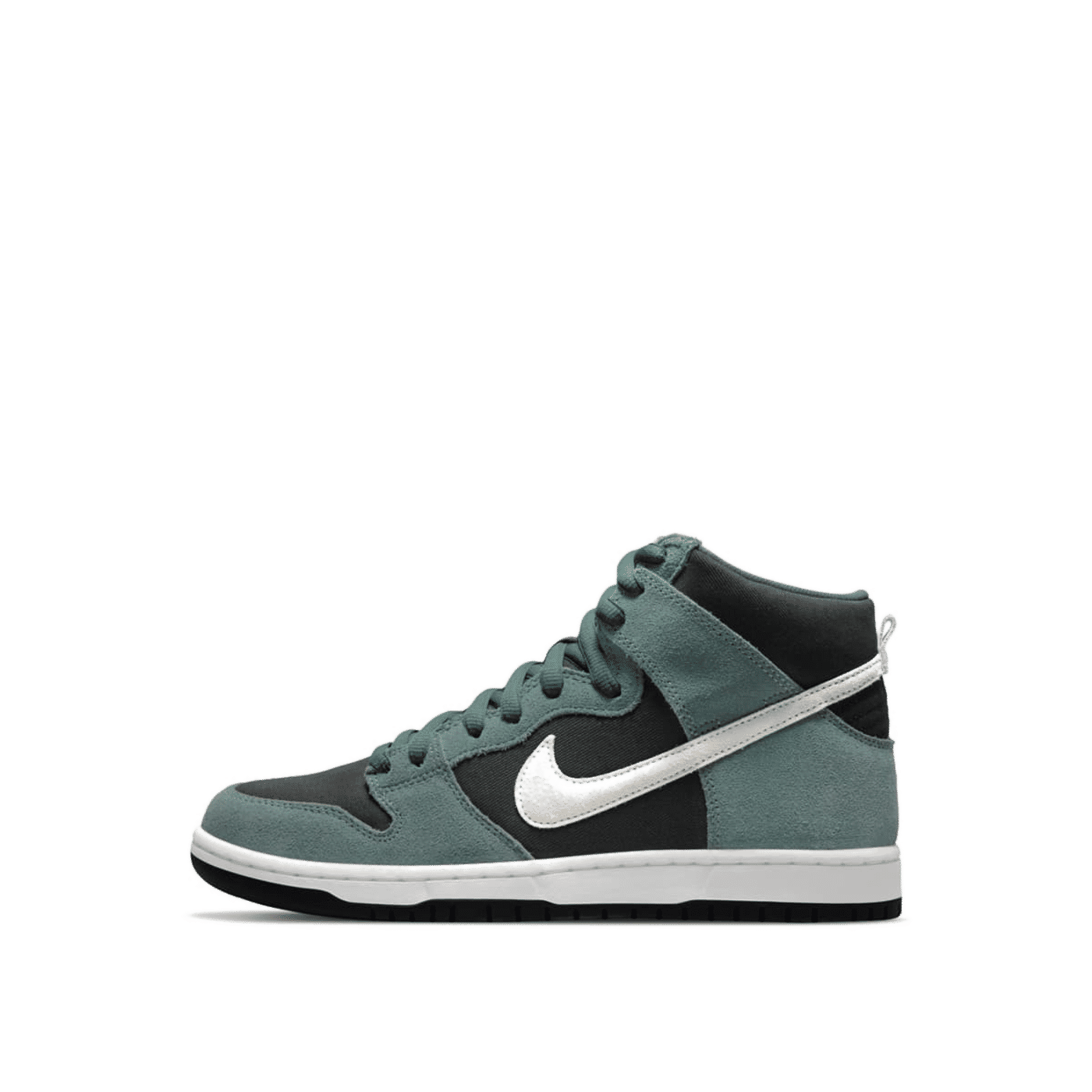 Nike SB Dunk High Green Suede
