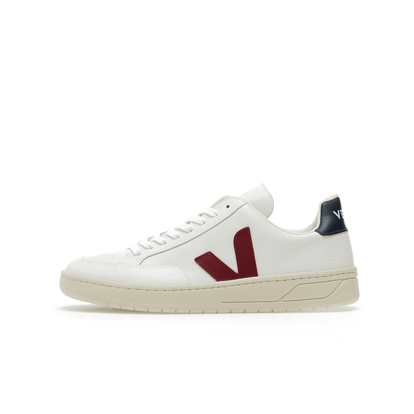 Veja V-12 Leather "White Marsala Nautico" | XD0201955B