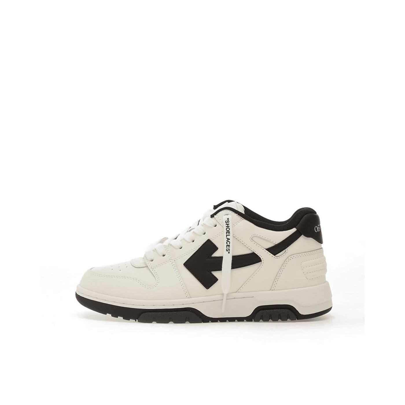 Off-White Wmns Out Of Office Calf Leather "White/Black" | OWIA259C99LEA0180110