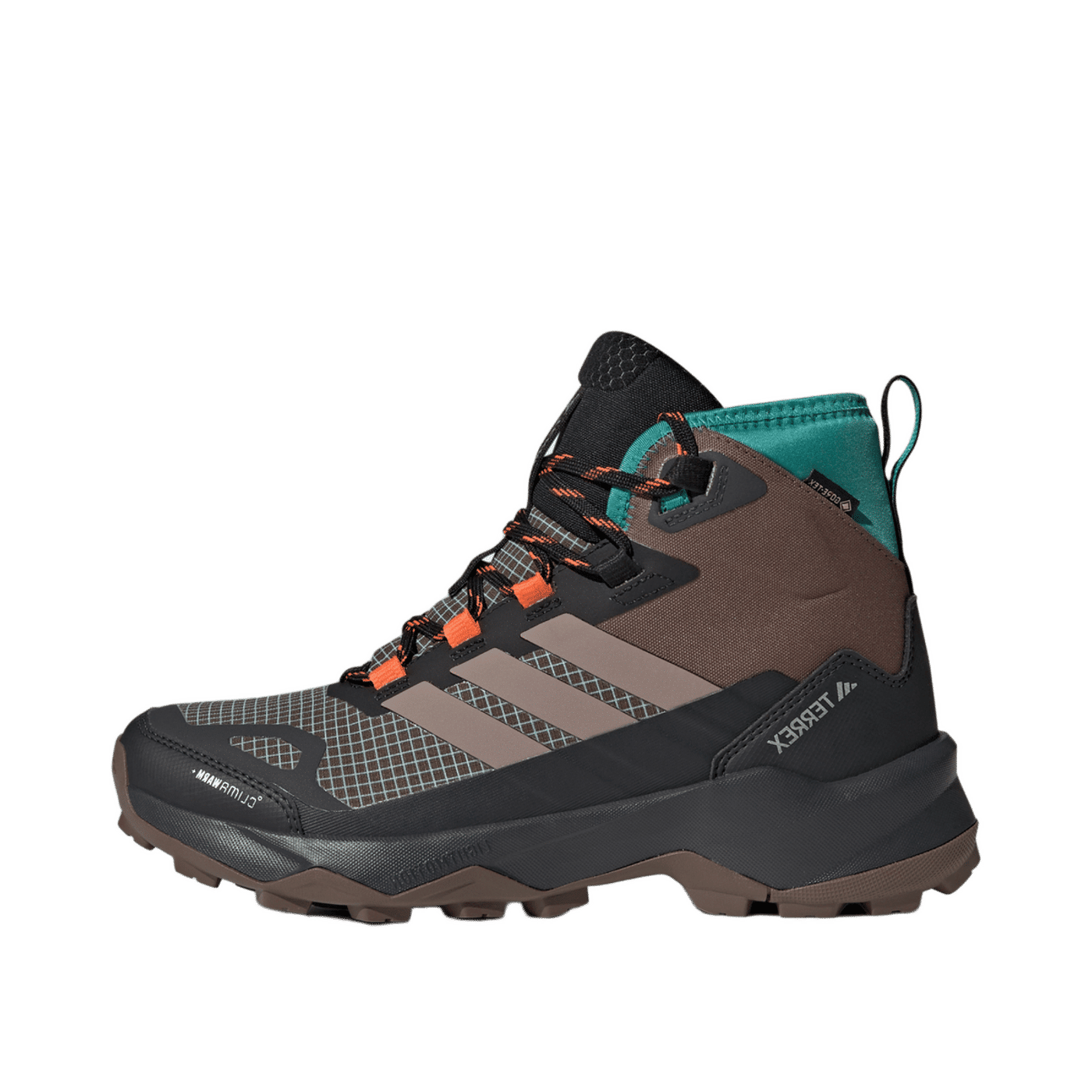 Adidas Terrex Skychaser AX5 Mid GORE-TEX CLIMAWARM+ "Earth Strata / Trace Brown / Pure Teal" | JH7807