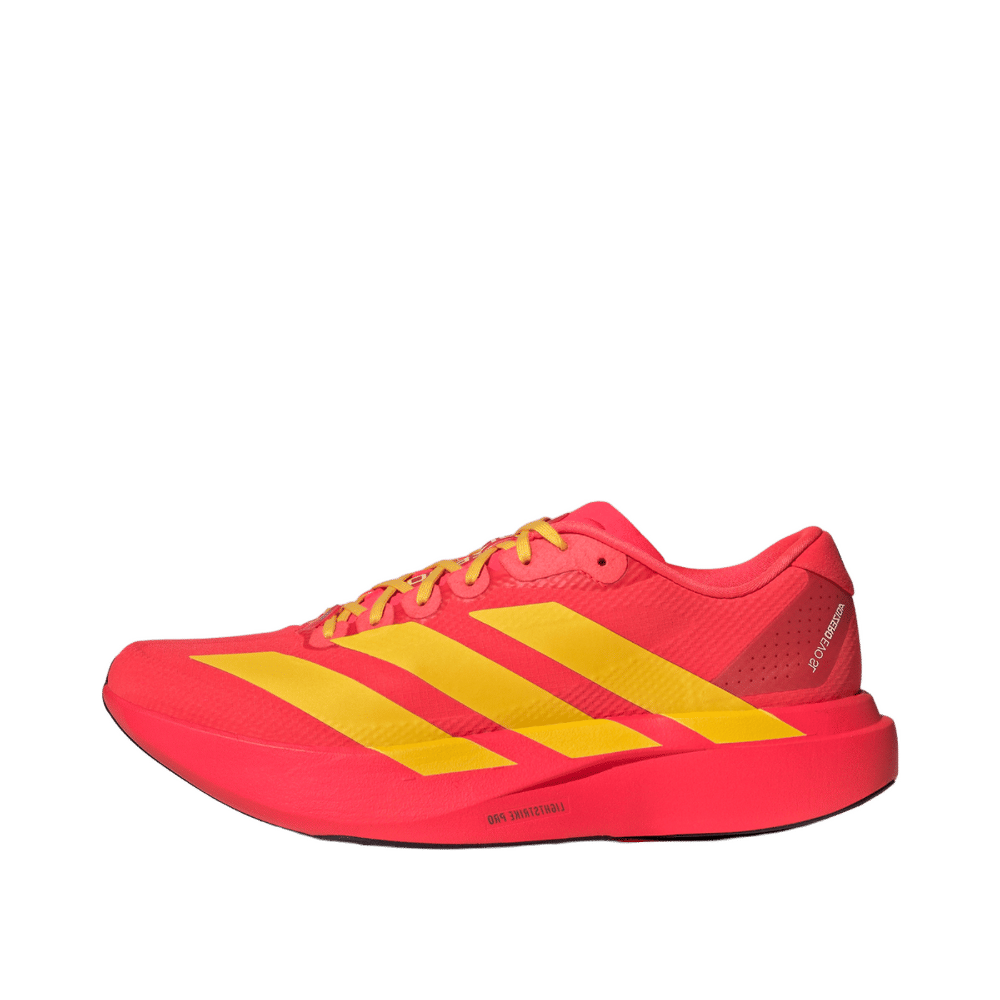 Adidas Adizero Evo SL "Lucid Red/Bold Gold/Semi Lucid Blue" | JQ4442