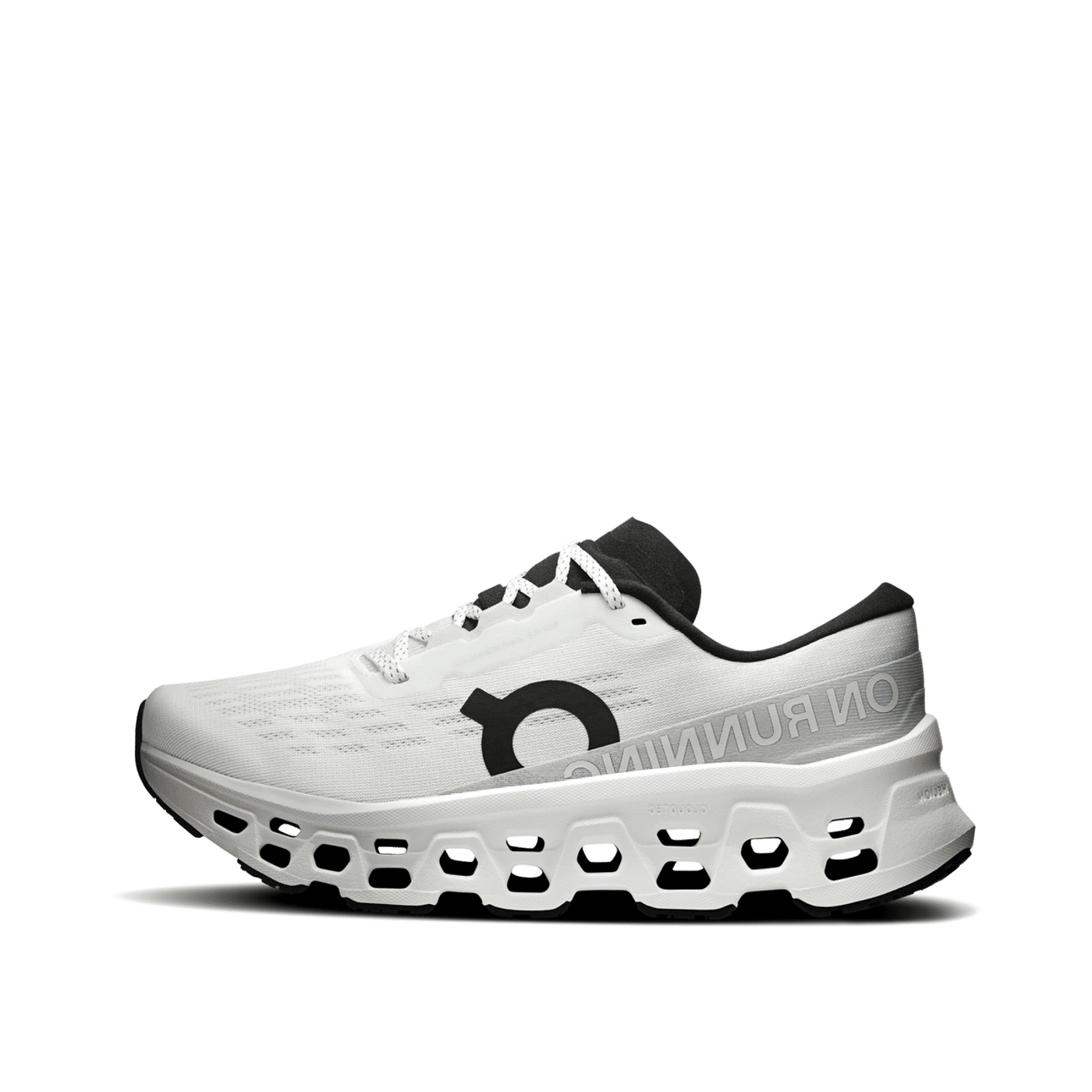 On Cloudmonster 3 Wmns "White/Black" | 3WG10031200