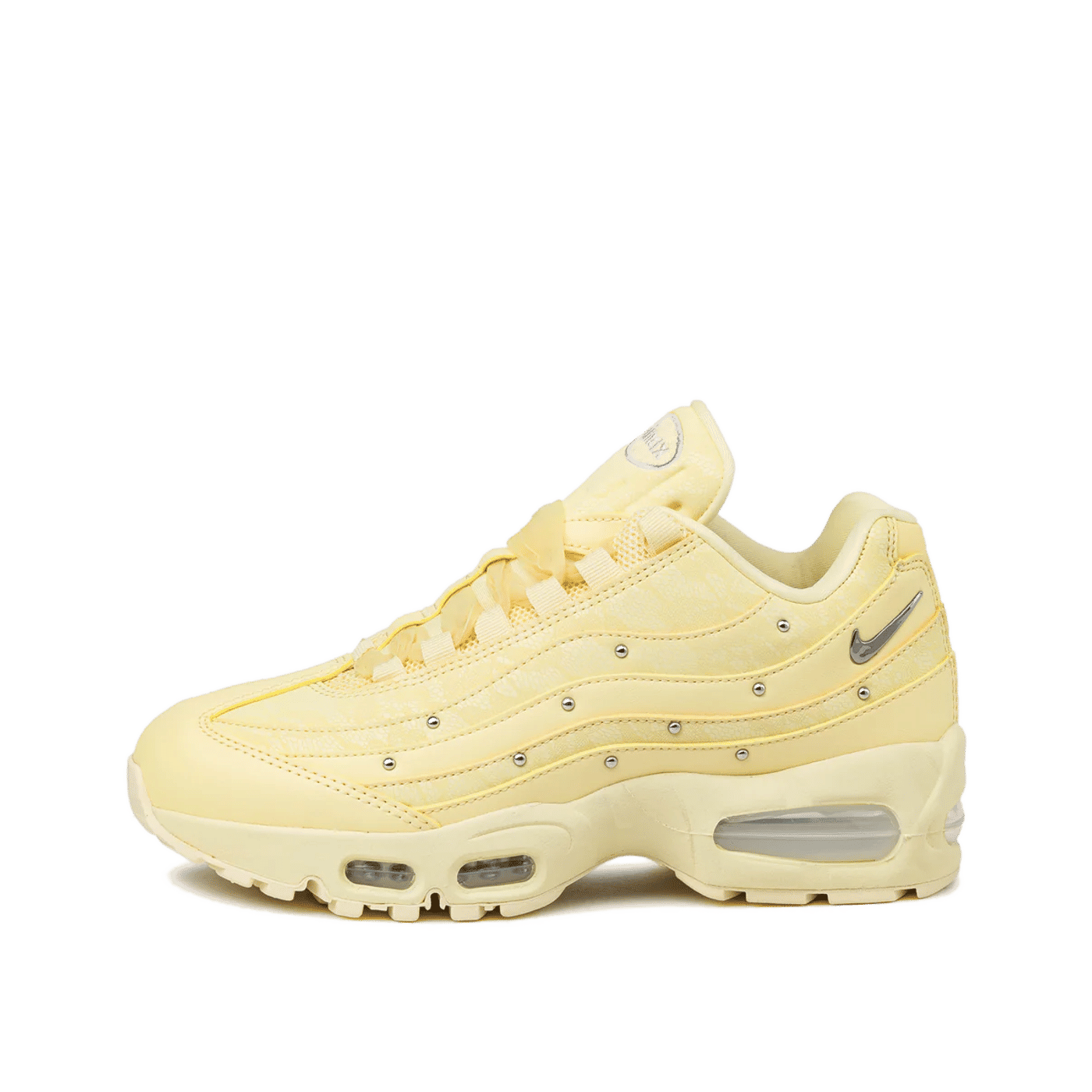 Nike Air Max 95 Wmns Big Bubble "Soft Yellow / Metallic Silver / Alabaster" | IQ3444-722