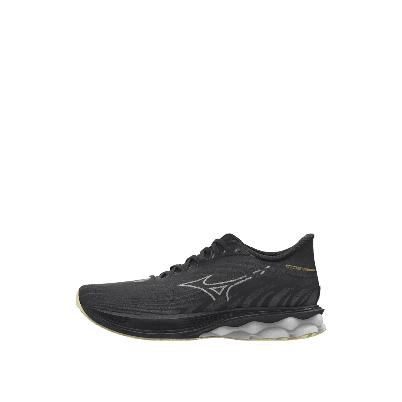 Mizuno Wave Skyrise 6 "Black/Snow White/Glowing Cream" | J1GD250972