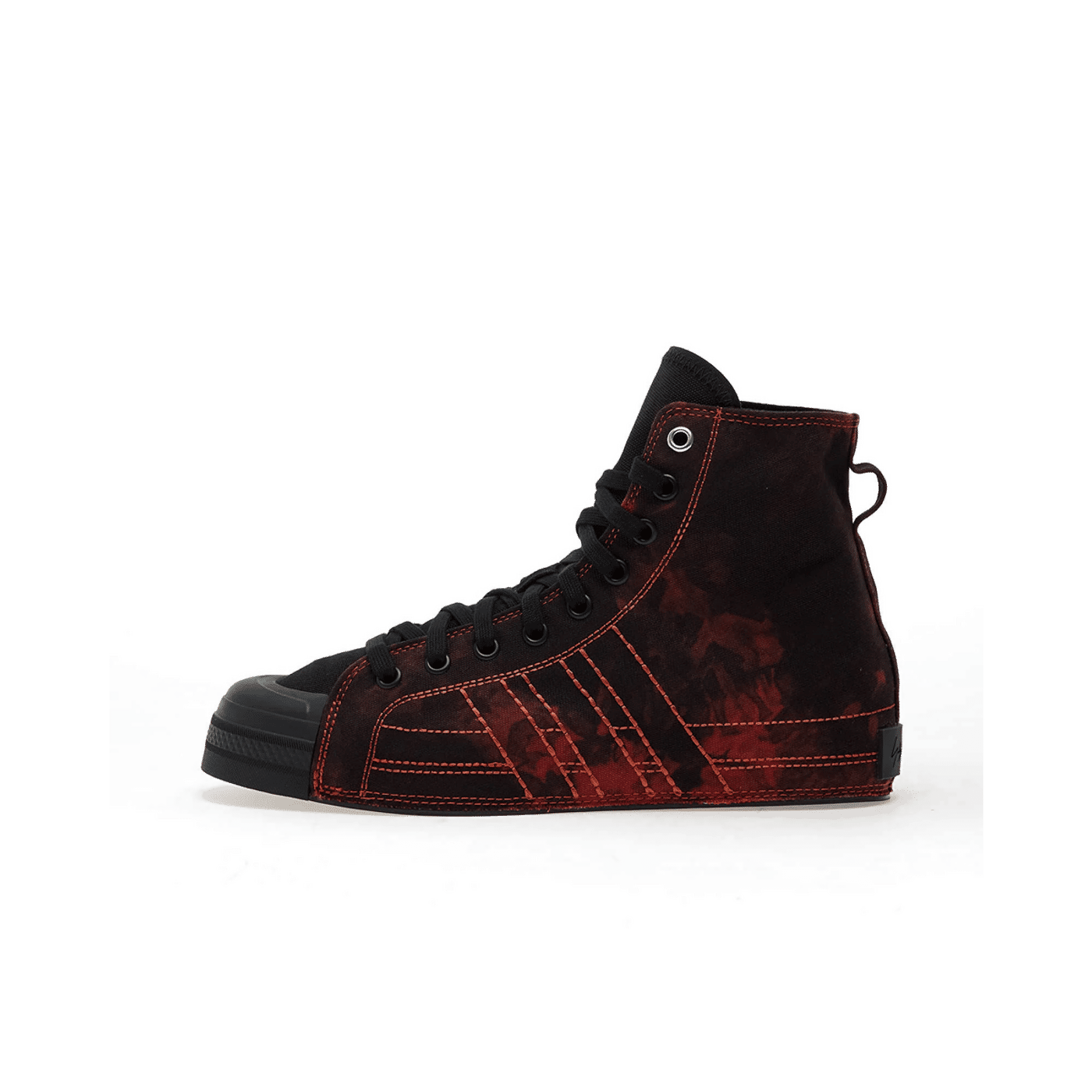 Y-3 Nizza Hi "Black/Tribe Orange/Black" | JQ8819