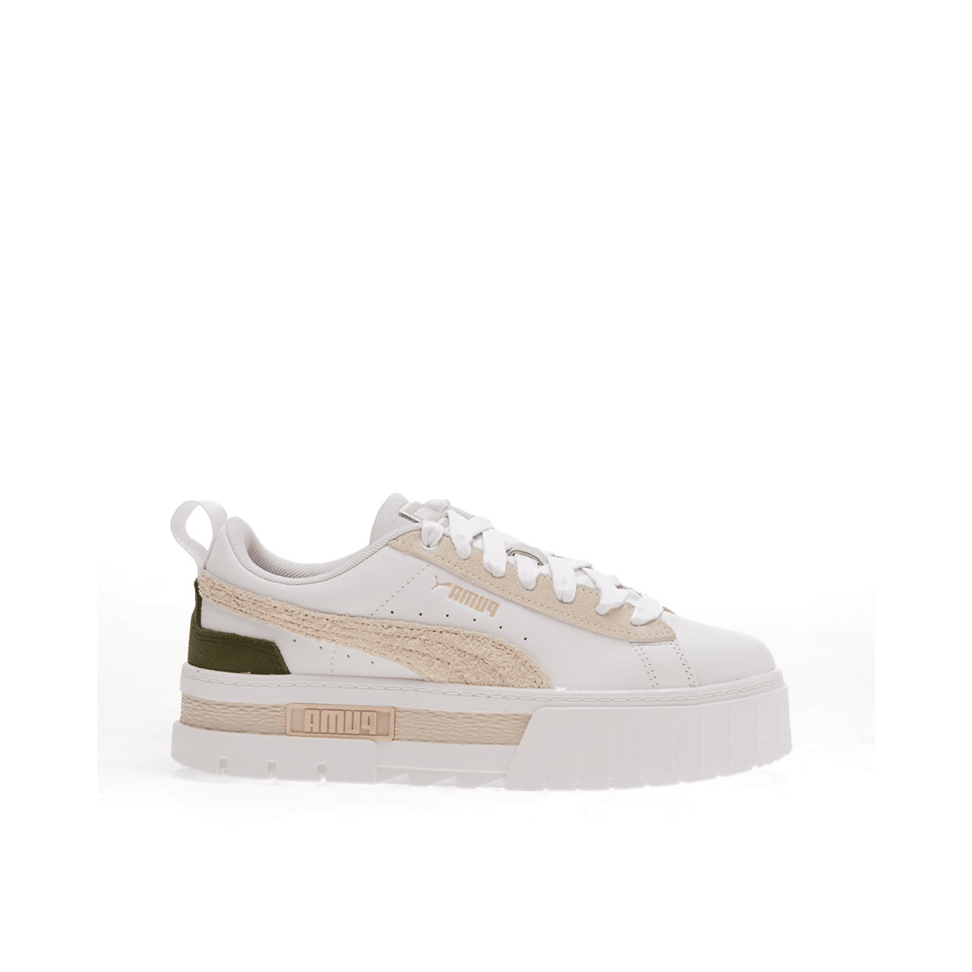 Puma Mayze Mix "Puma White-Alpine Snow-Loden Green" | 387468-17