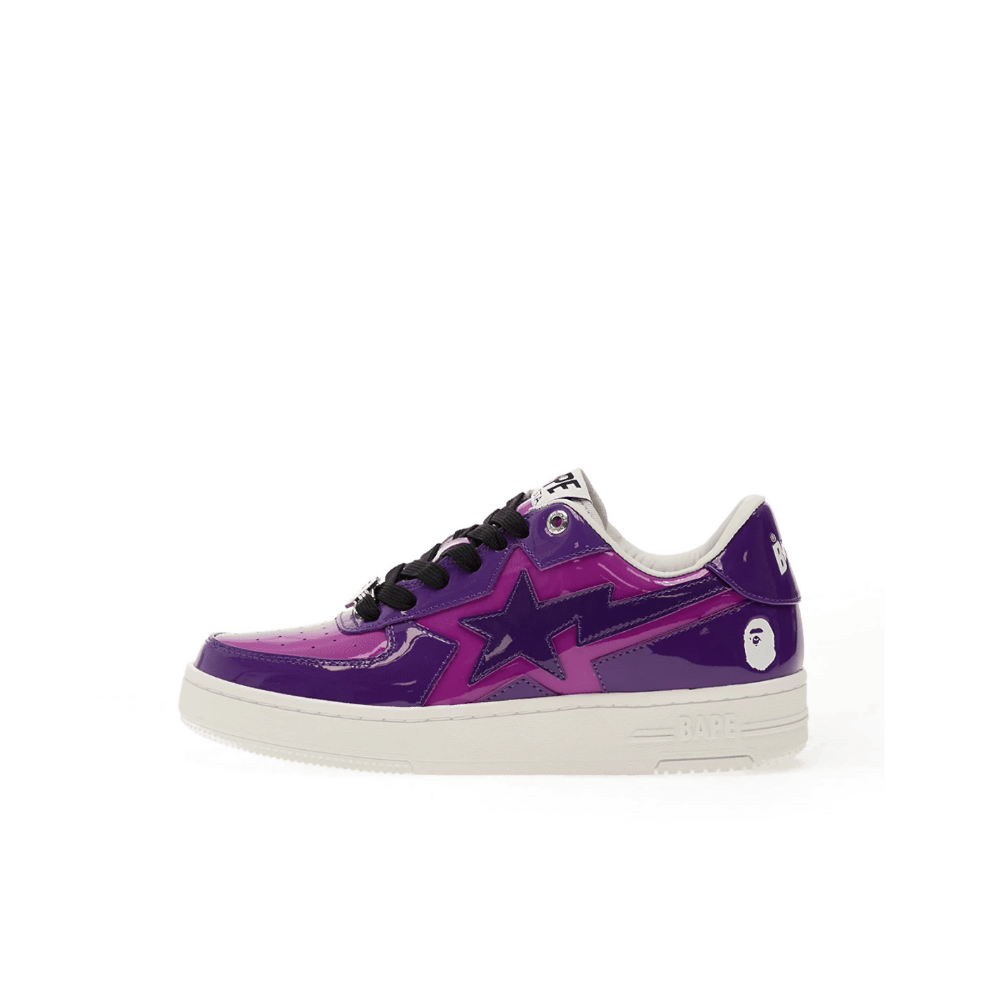 A Bathing Ape Wmns Bape Sta Icon L "Purple" | 001FWK802308LPUR