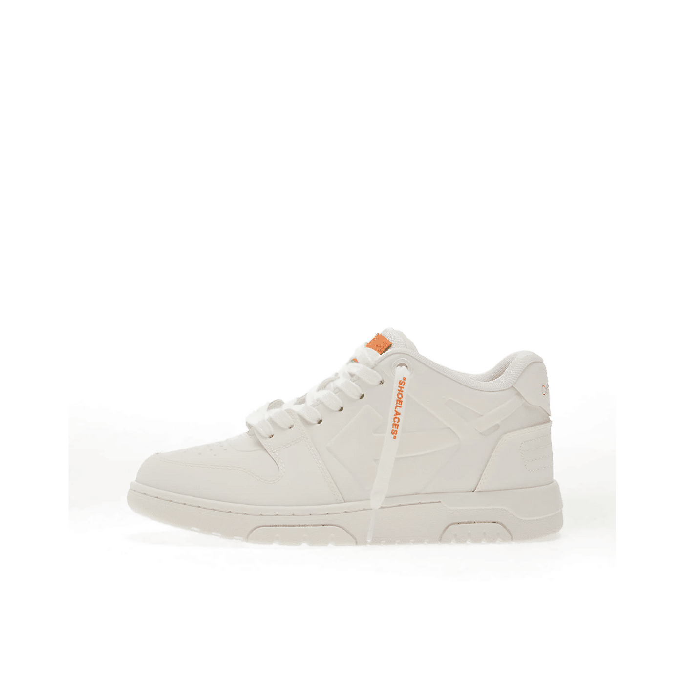 Off-White Out Of Office Molded "White/Orange" | OWIA259S26MAT0010120