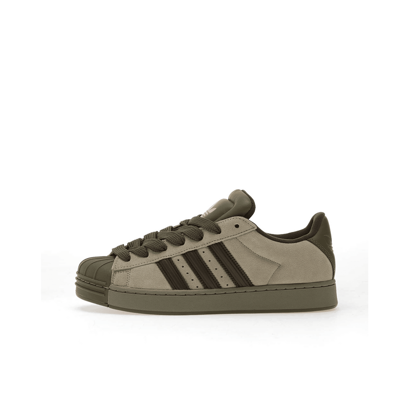 Adidas Superstar St "Silver Pebble / Shale Olive / Olive Strata" | KI3515