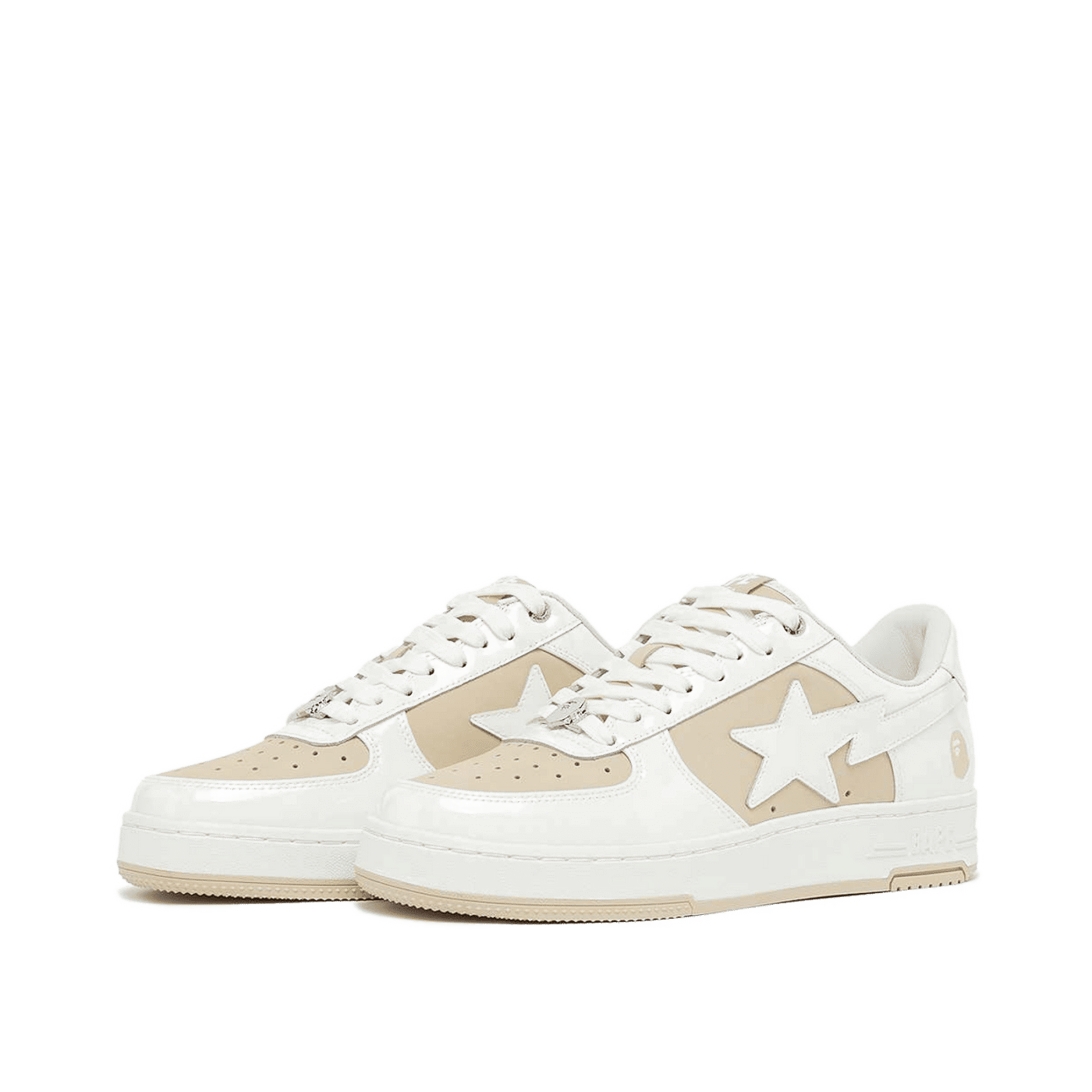 A Bathing Ape Wmns Bape Sta #6 L "Beige" | 001FWK802306LBEI
