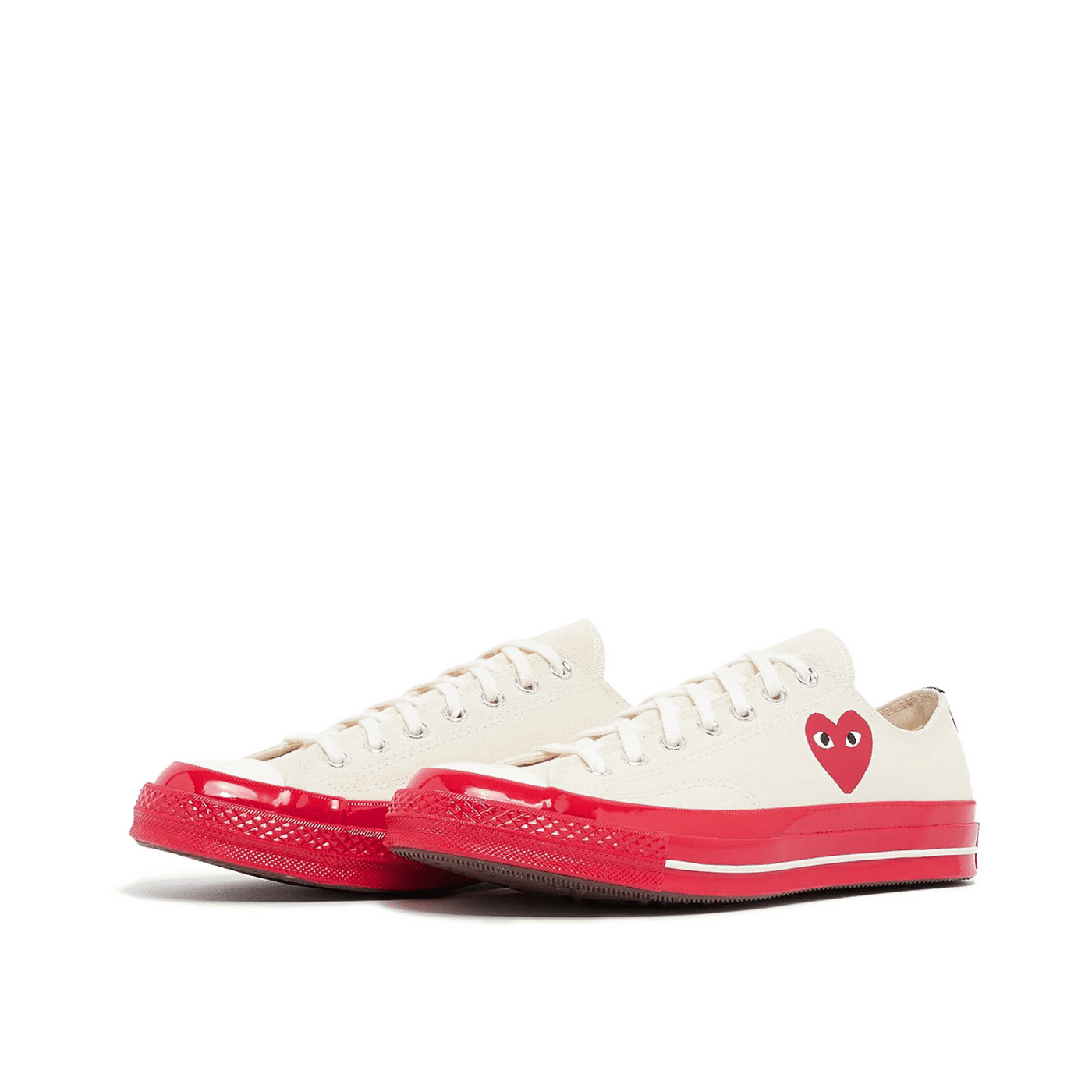 Comme des Garcons Play Red Sole Chuck Taylor 70 Low "Beige" | P1K1232