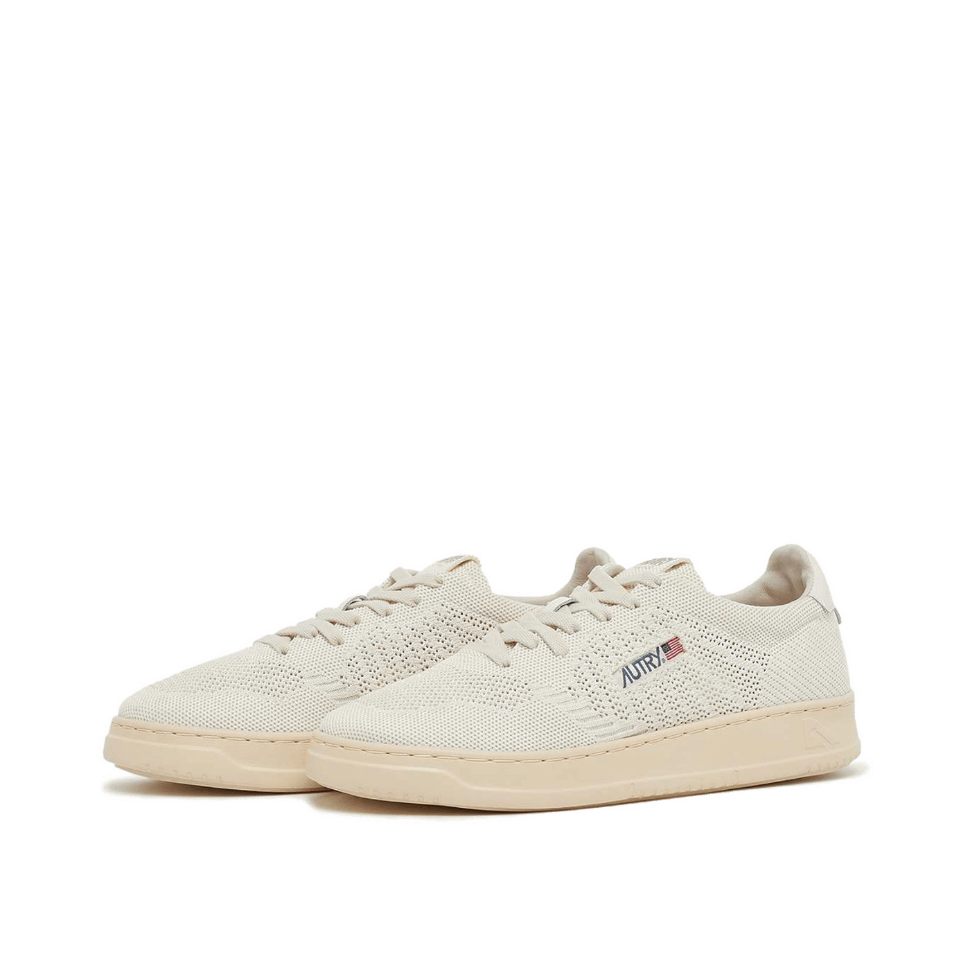 Autry Medalist Easeknit "Beige" | EKLMKN08