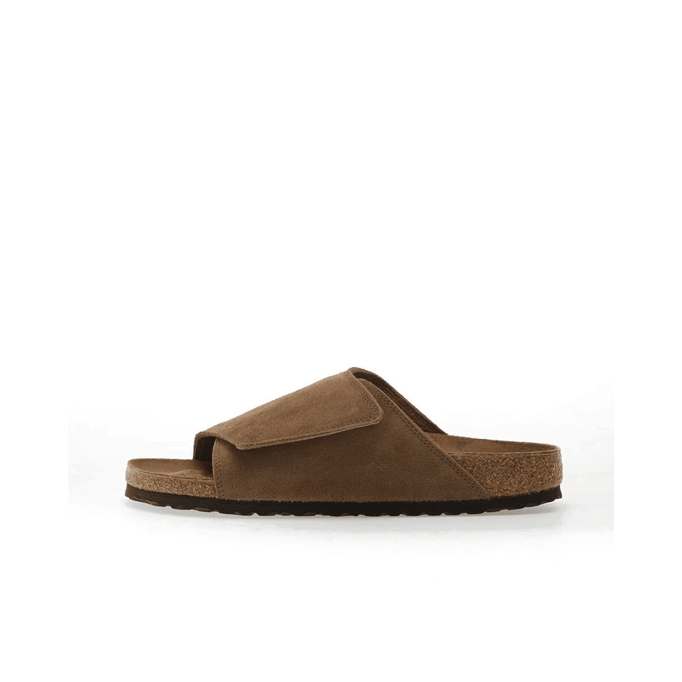 Birkenstock Solana VL Suede Leather "Dark Tea" Slide | 1031999