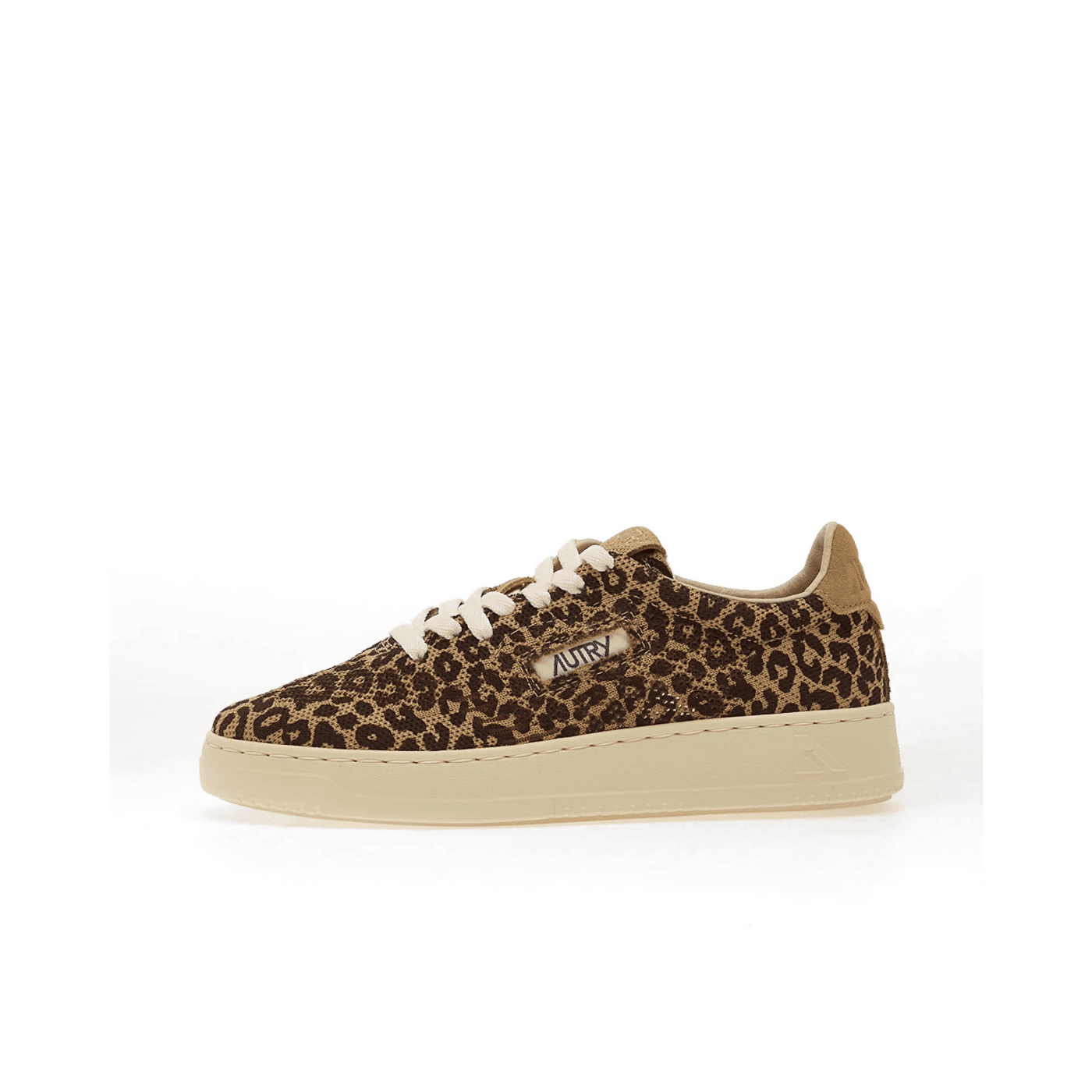 Autry Easeknit Low "Knit/Leopard Print" | EKLWAF03