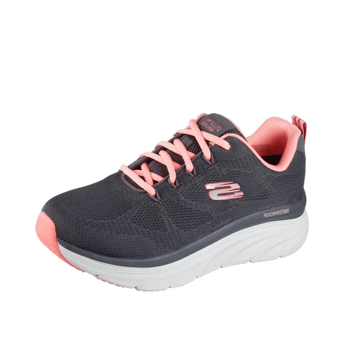 Skechers D'Lux Walker "Charcoal/Coral" | 149810CCCL