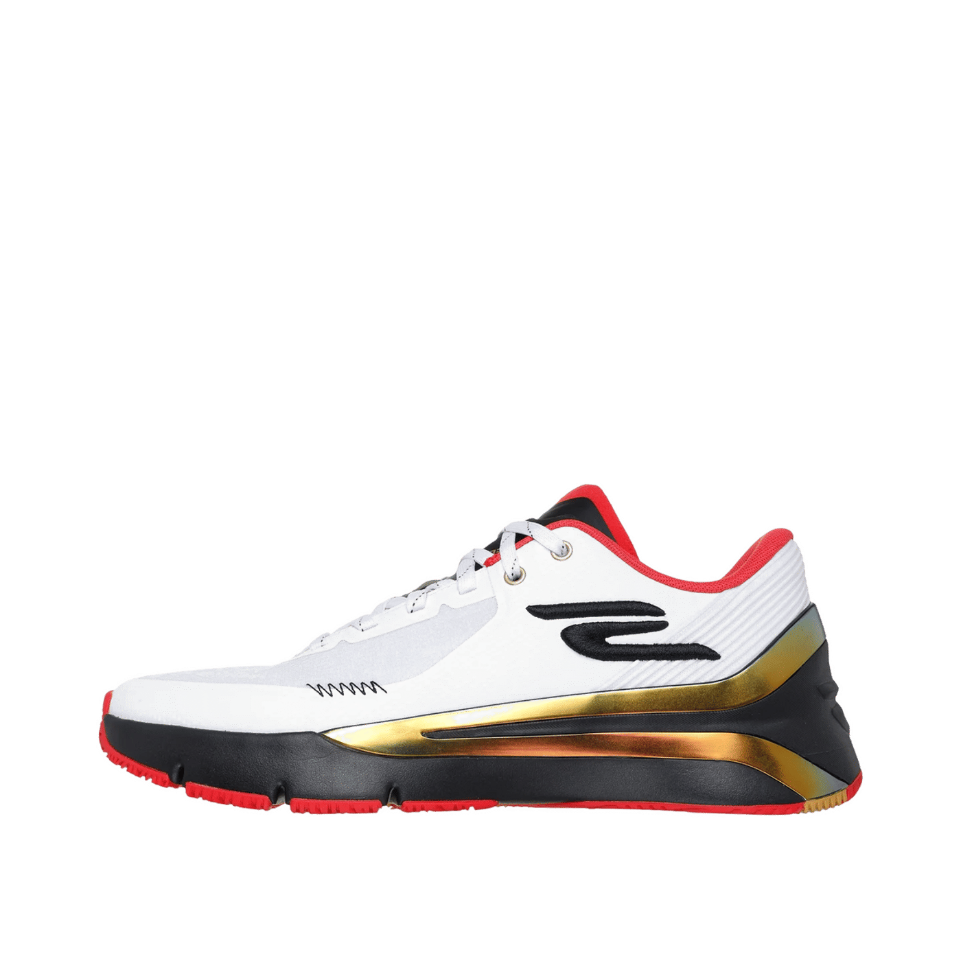 Skechers SKX Full-Court Press "White/Black/Red" | 253035WBRD