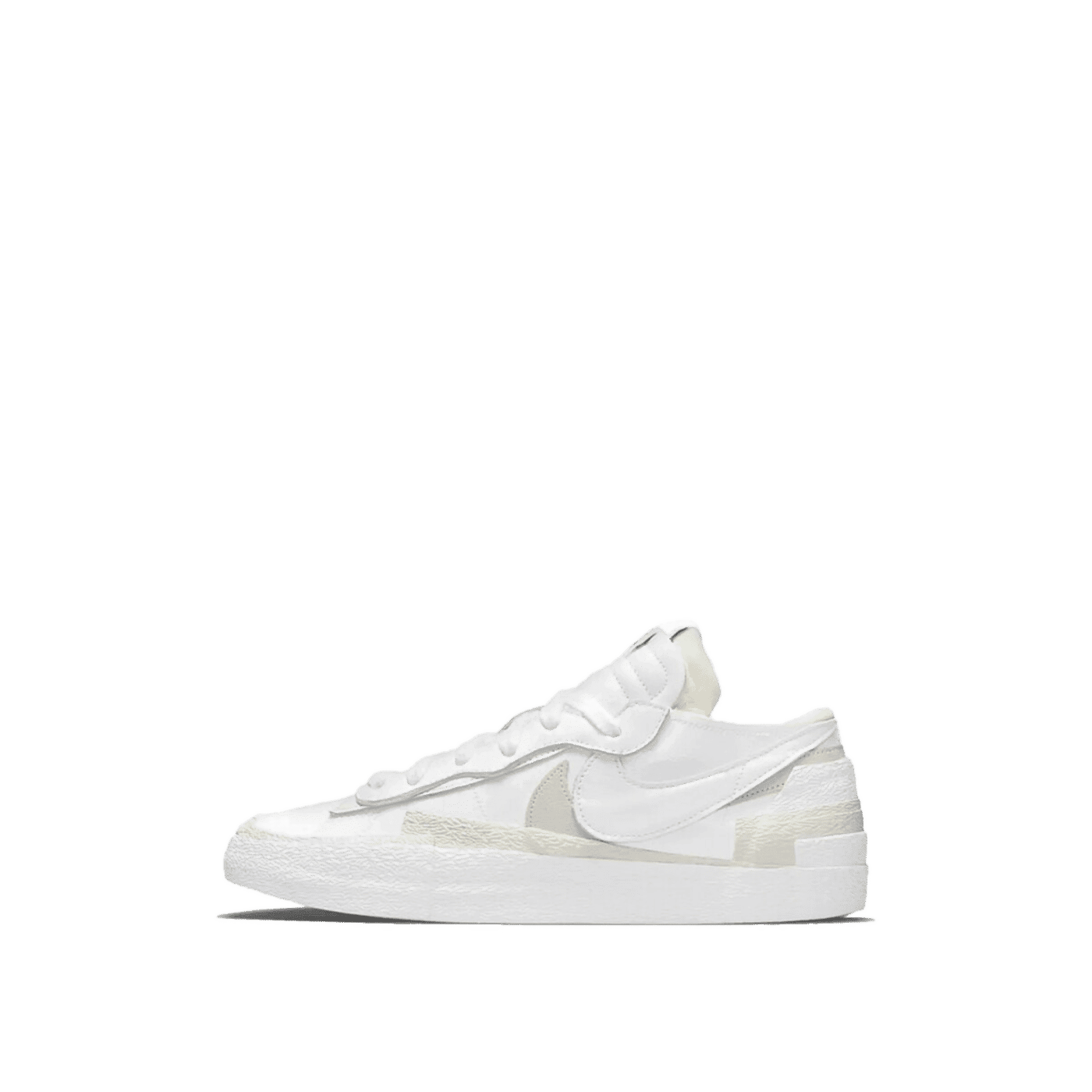 Nike sacai x Blazer Low "White Patent" | DM6443-100