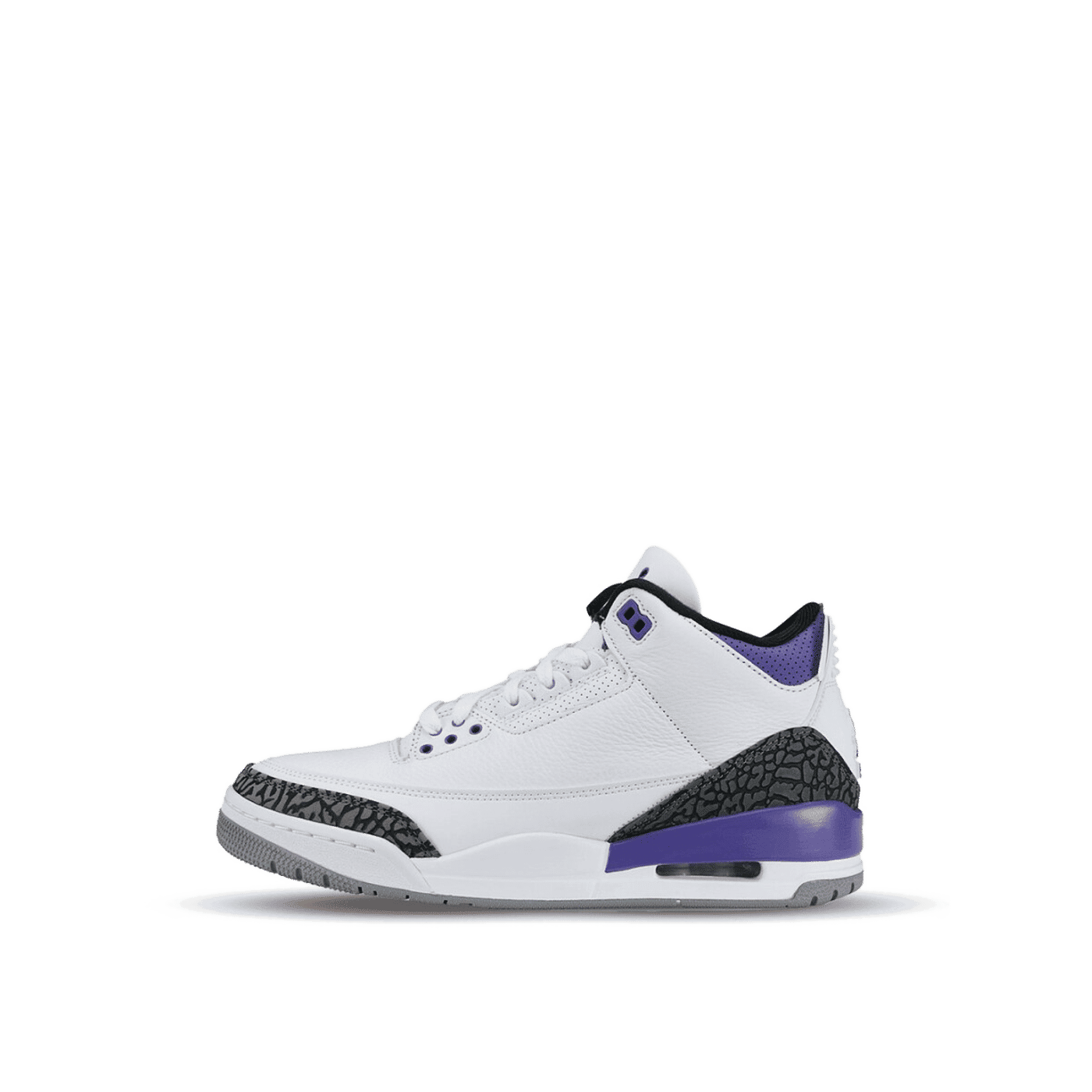 Air Jordan 3 Retro GS 'Dark Iris' | White | Kid's Size 3.5