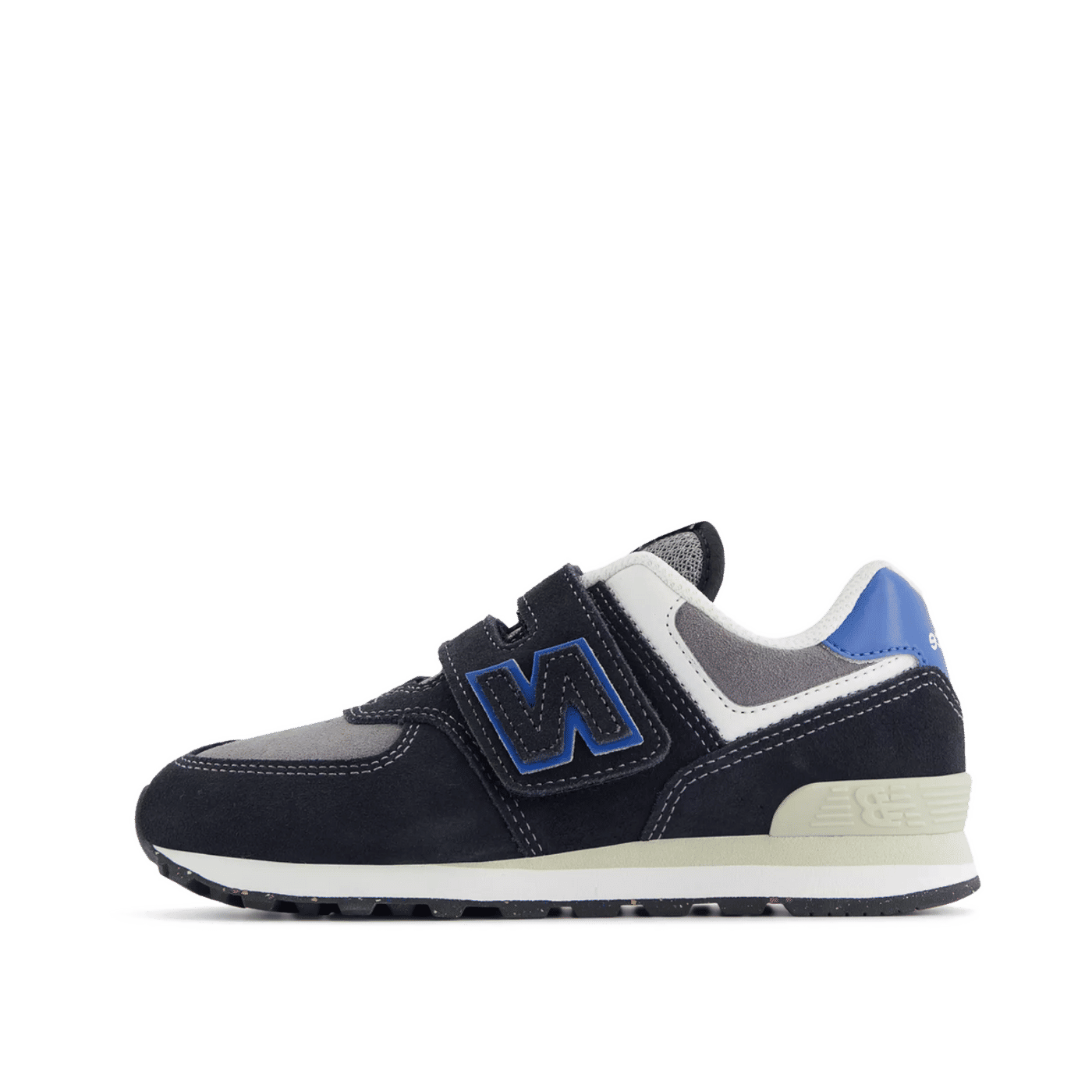 New Balance Kids 574 "Black/Blue" | PV574QRB